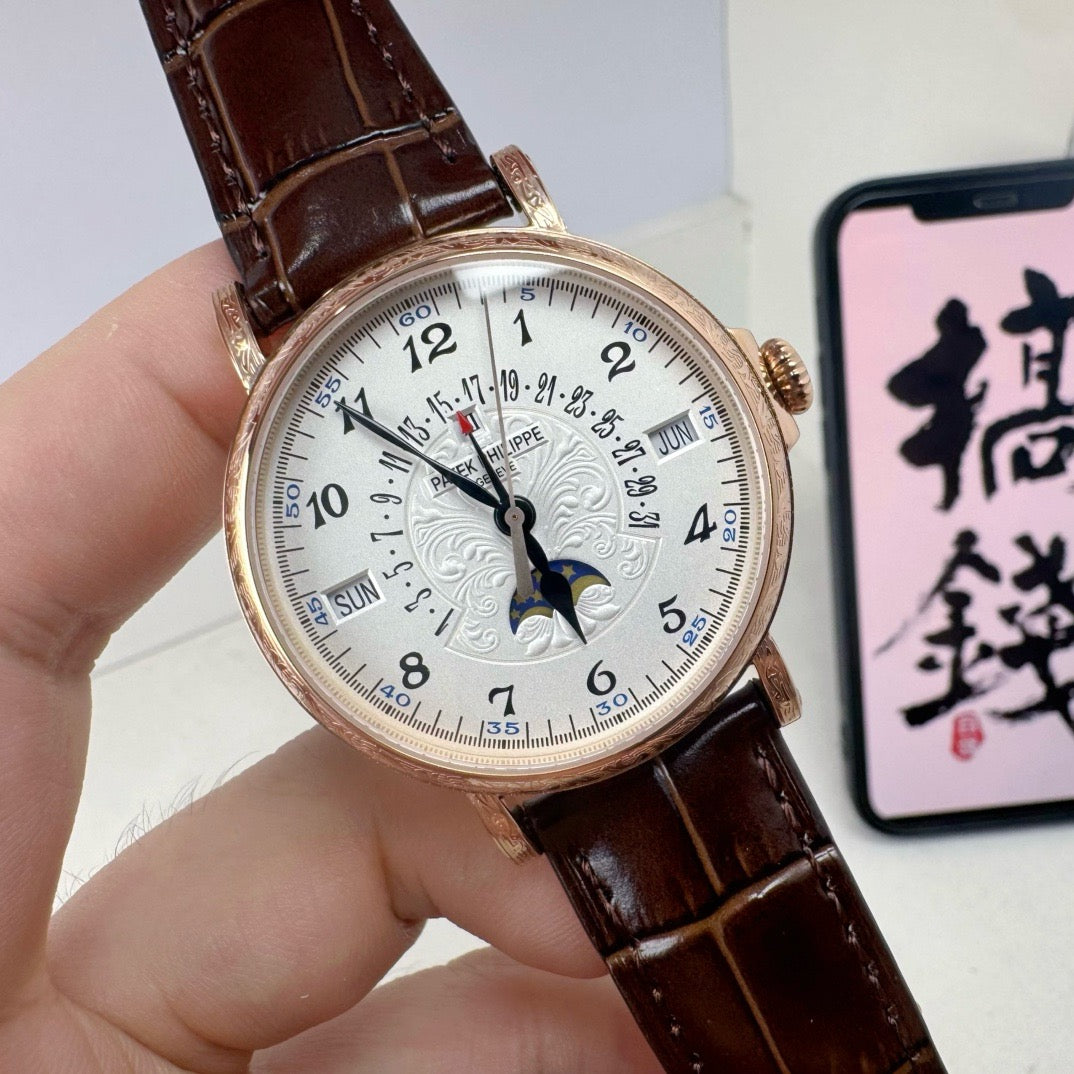 Brown Gold Watch