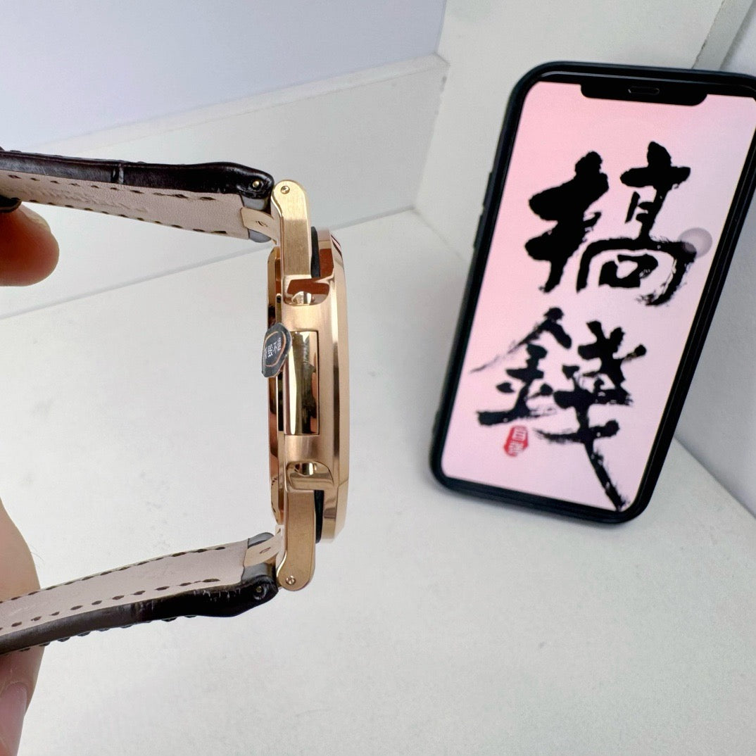 Black Gold Watch