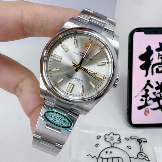 Silver Watch