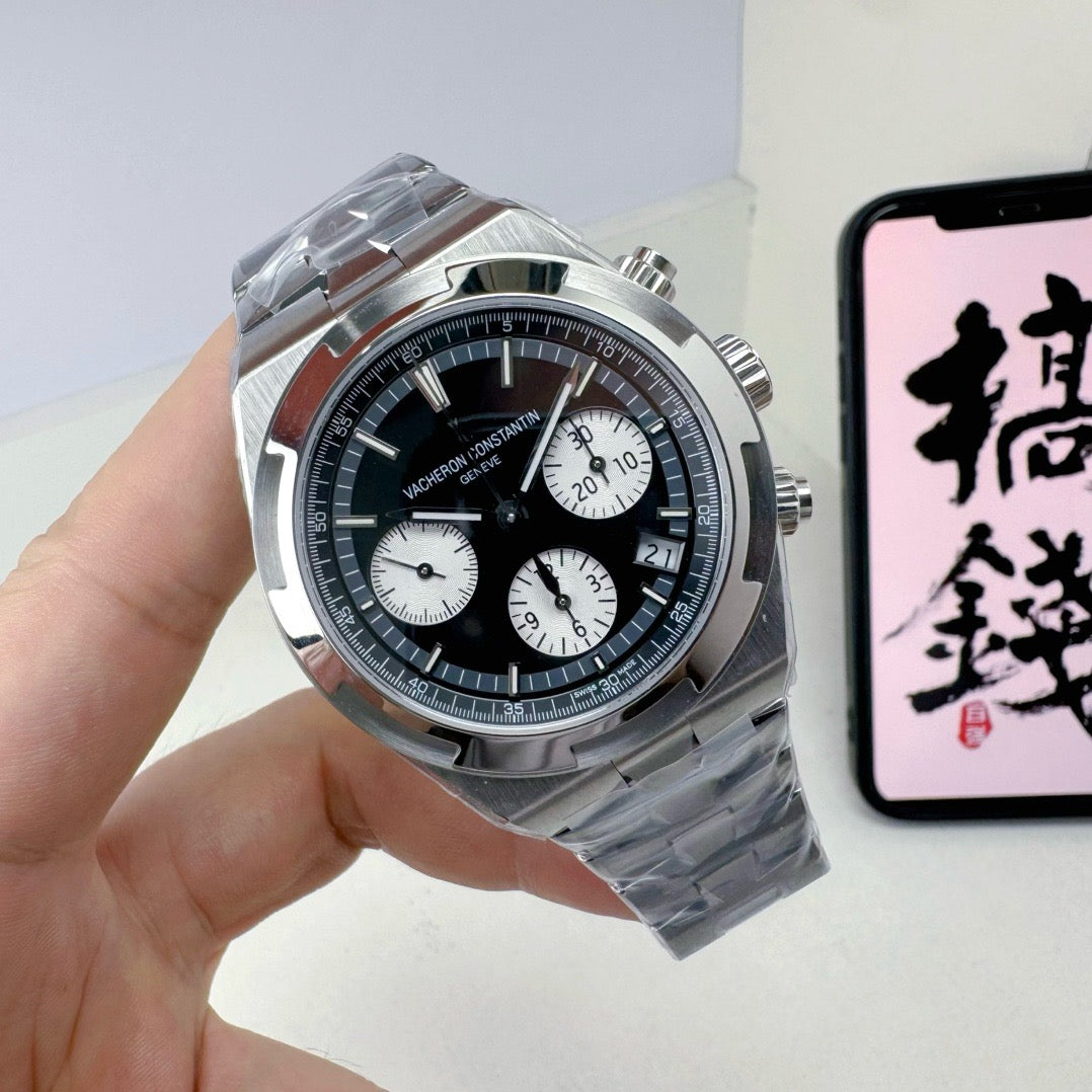 Silver Black Watch