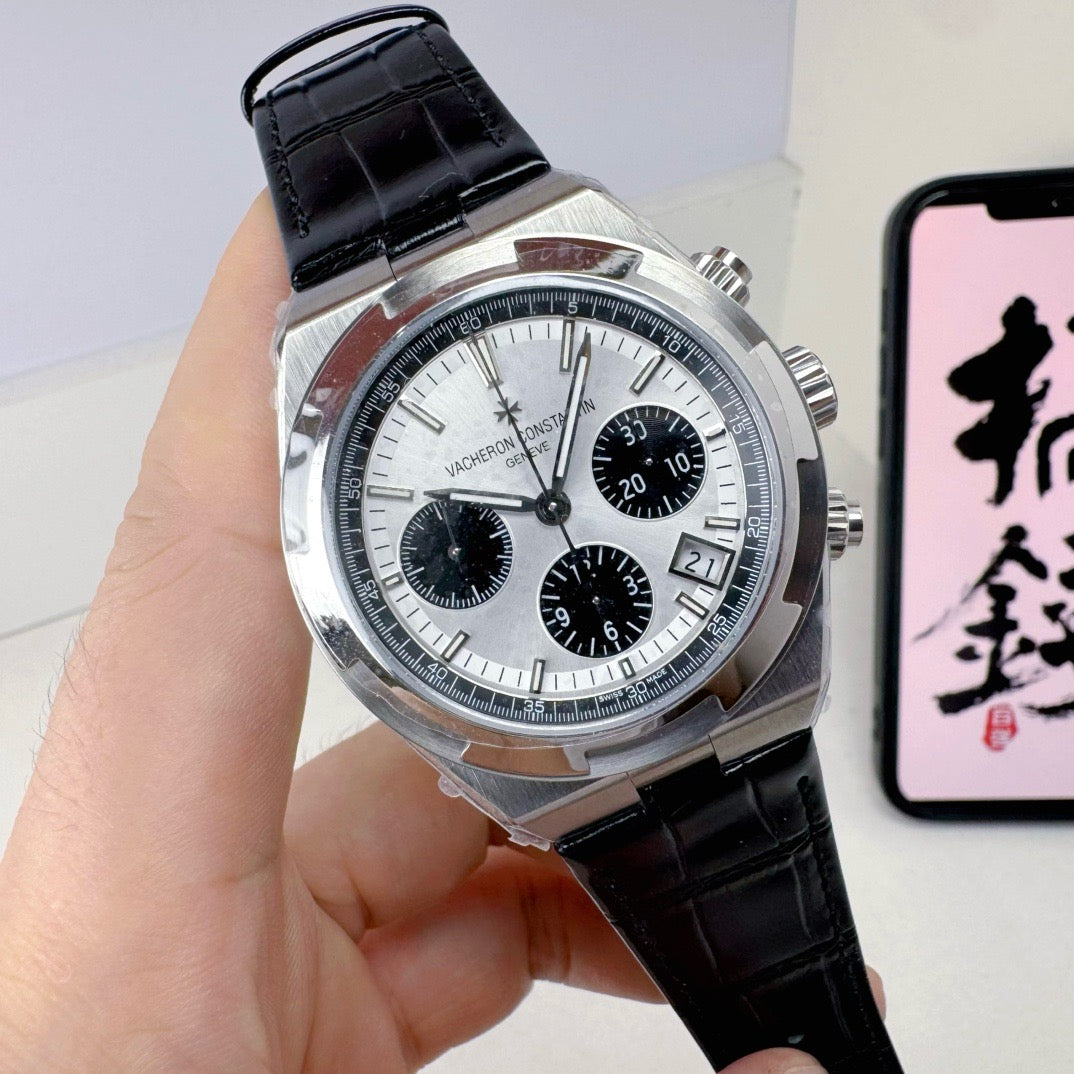 Silver Black Watch - FashionHype.xyz