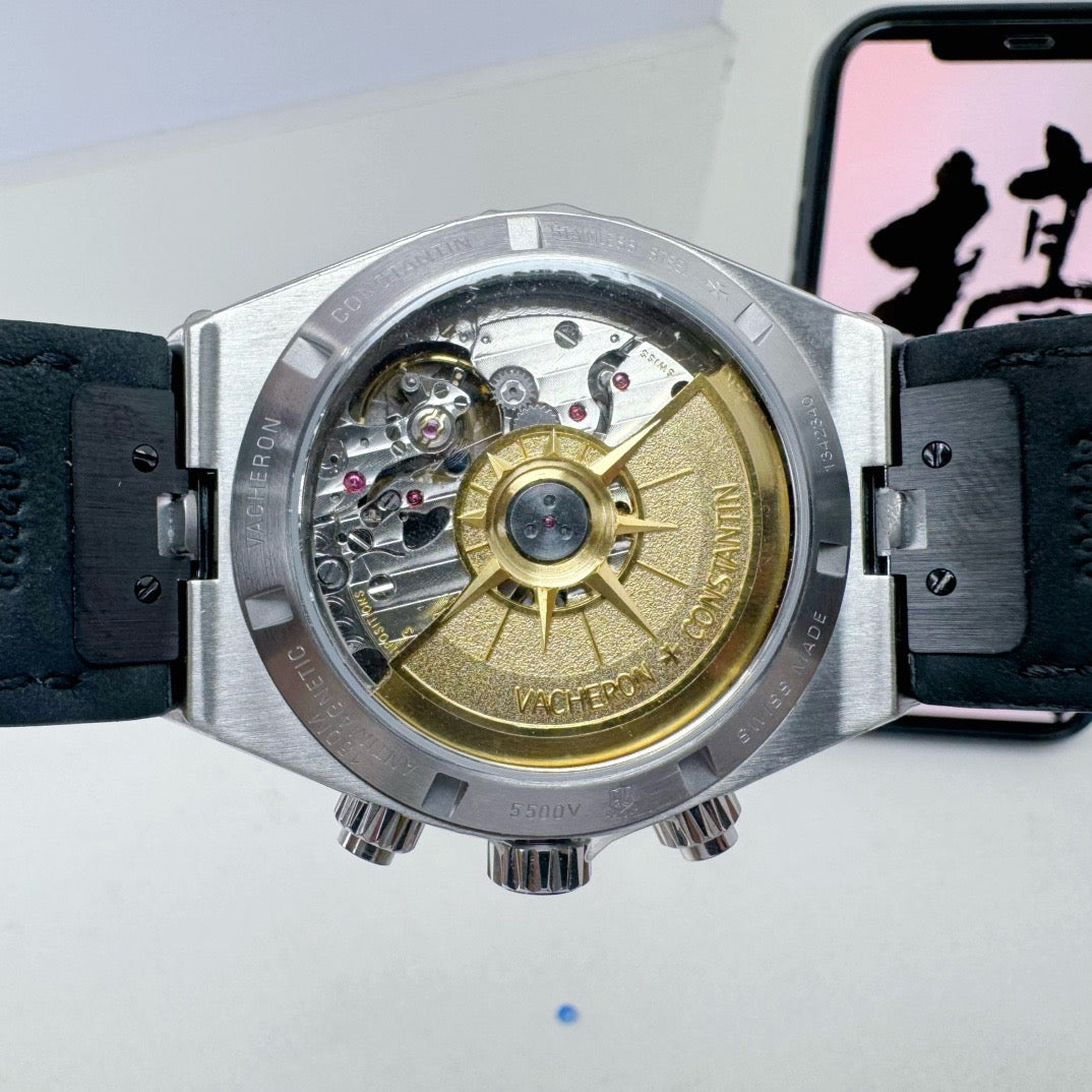 Silver Black Watch - FashionHype.xyz