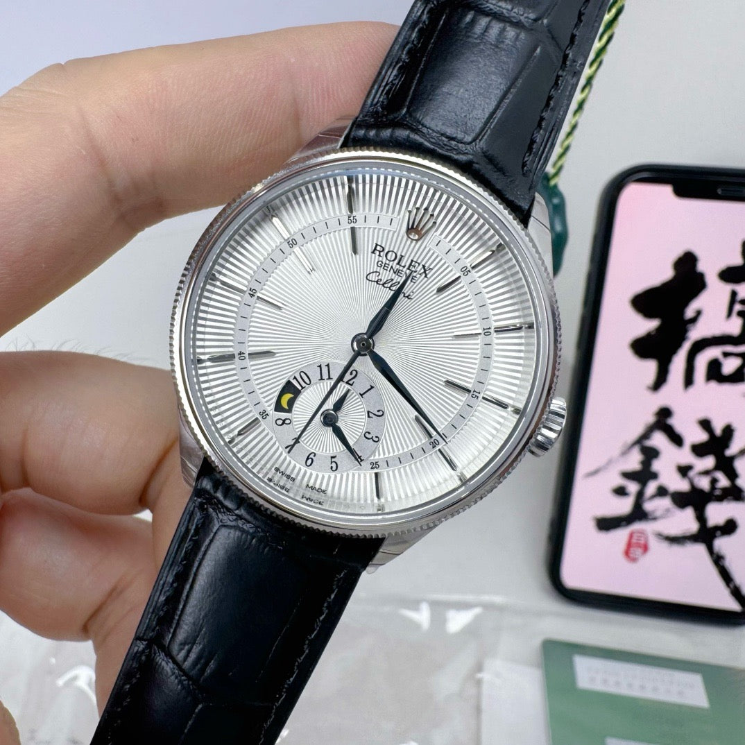 Silver Black Watch
