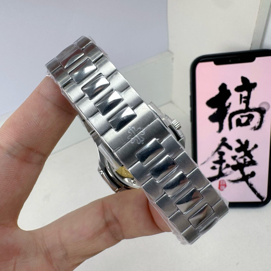 Silver Blue Watch