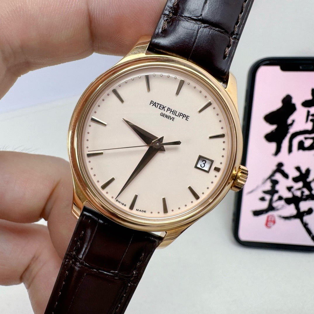 Black Golden Watch