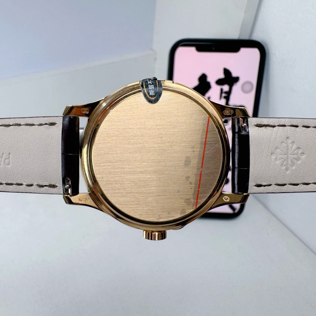 Black Golden Watch