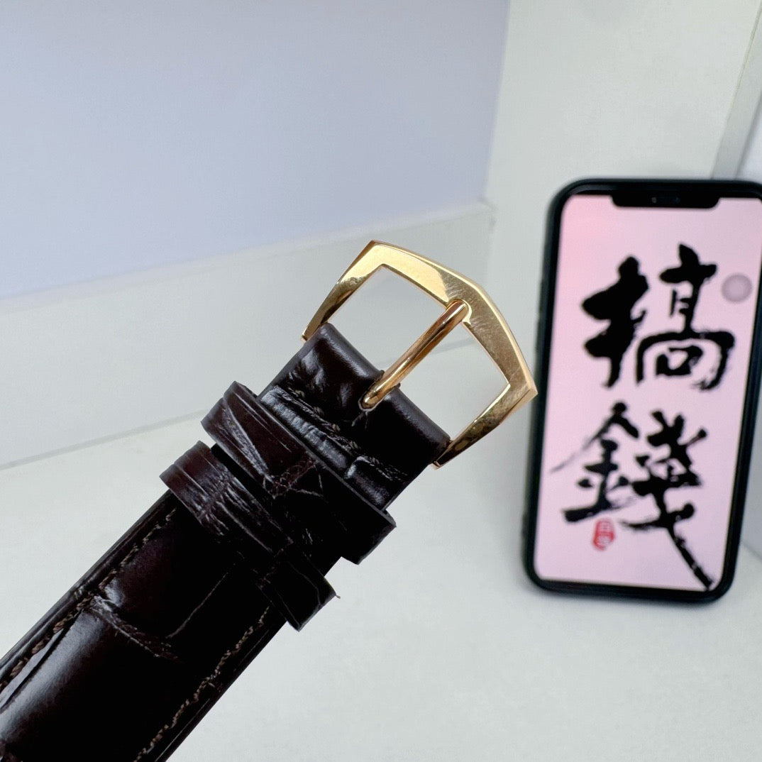Black Golden Watch