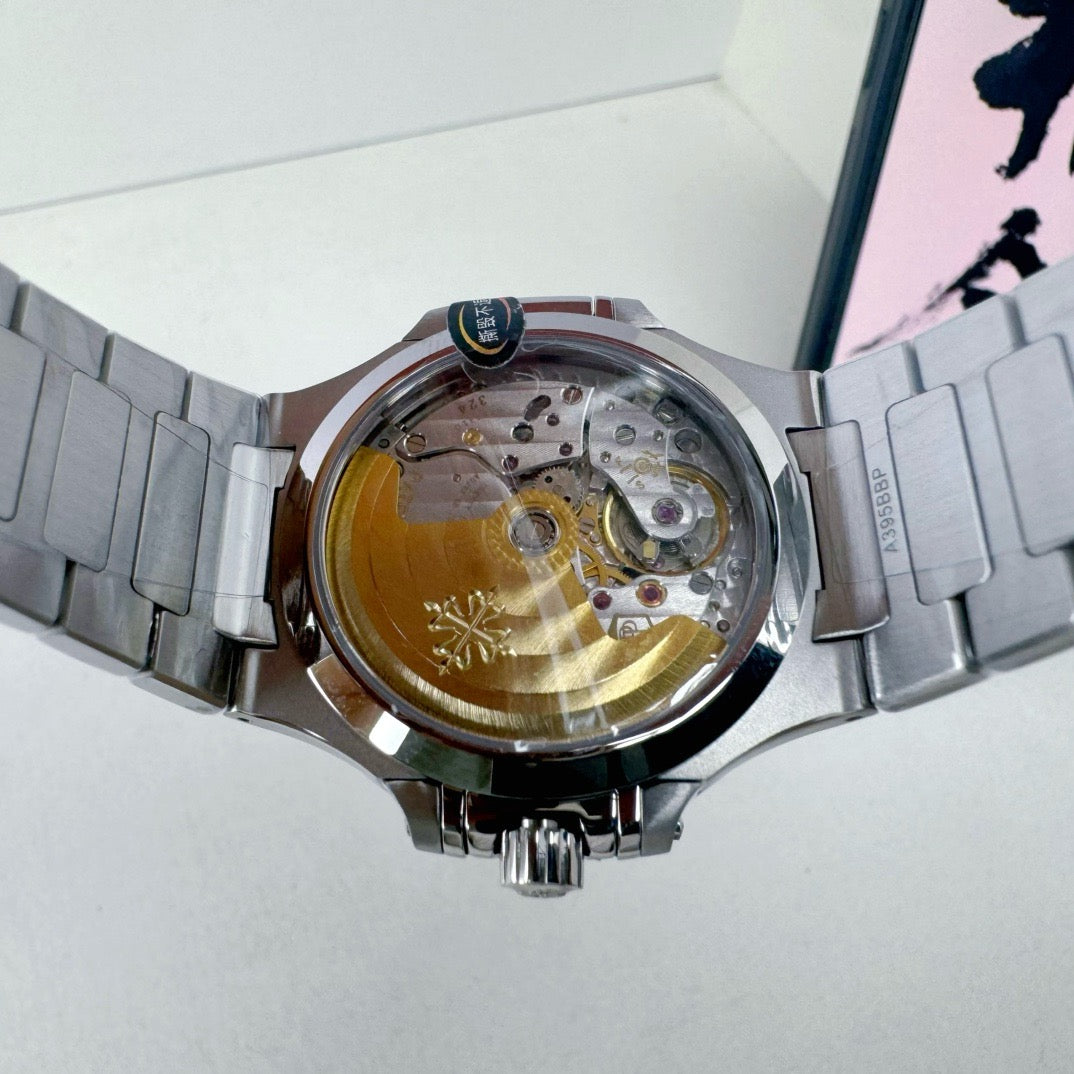Silver Blue Watch
