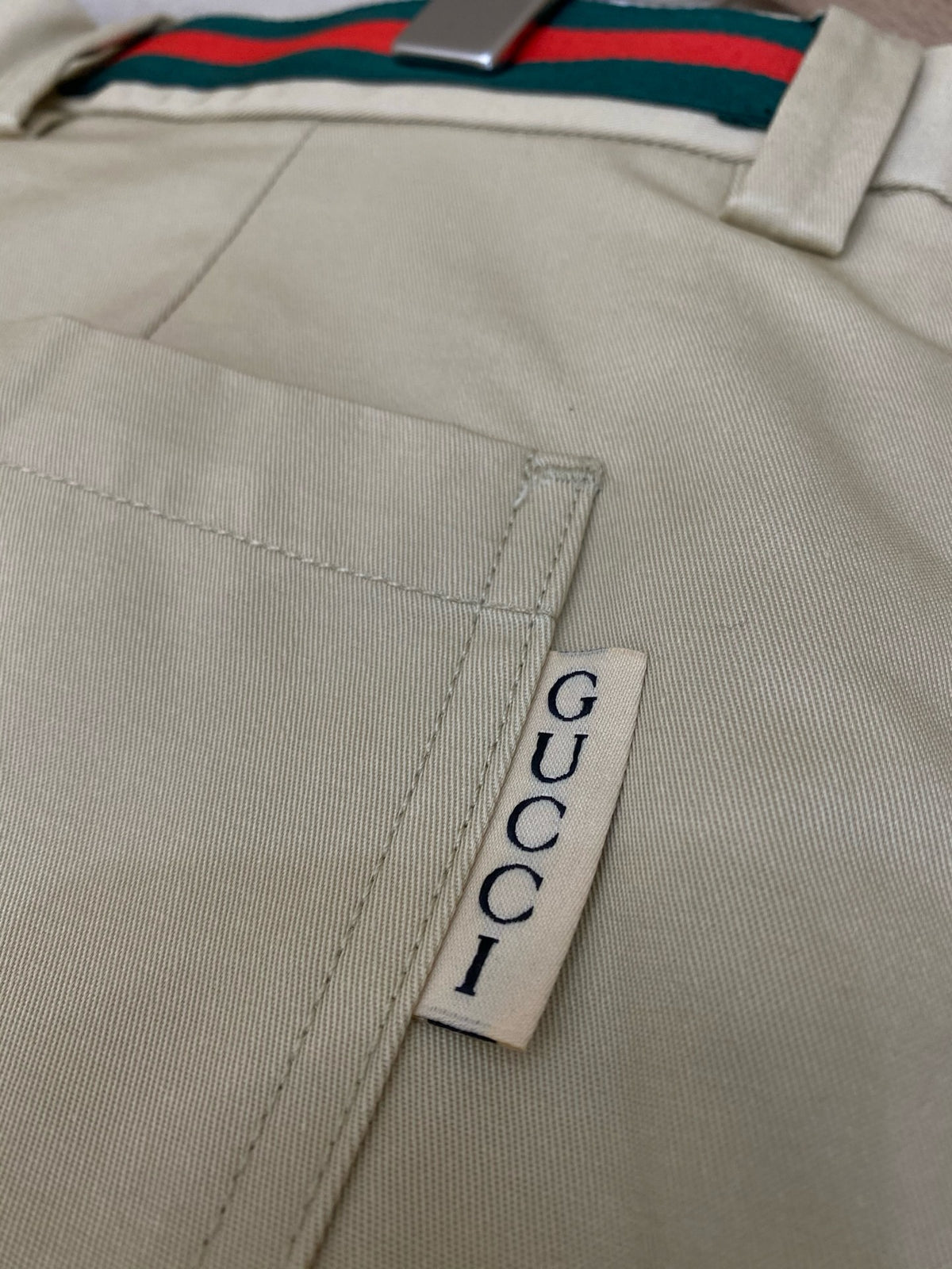 Dark Blue and Geige Short - Size 48 - FashionHype.xyz