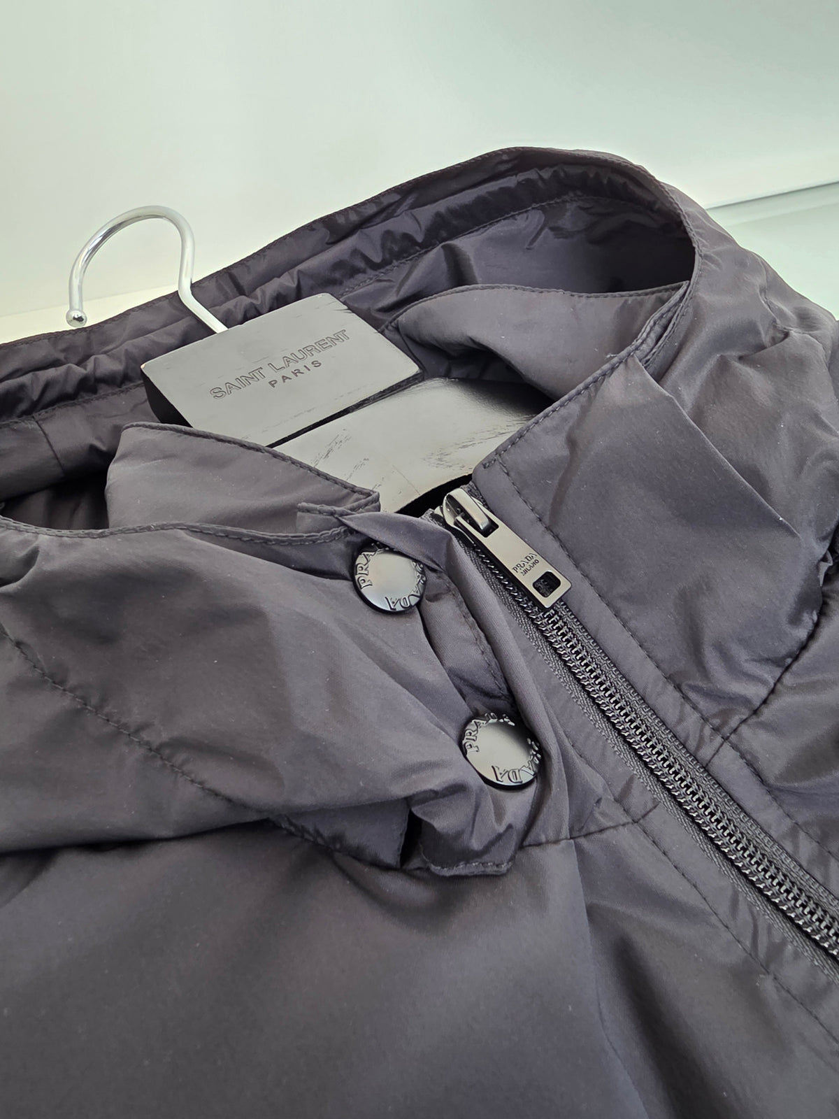 Black and Dark Blue Jacket - Size 56 - FashionHype.xyz