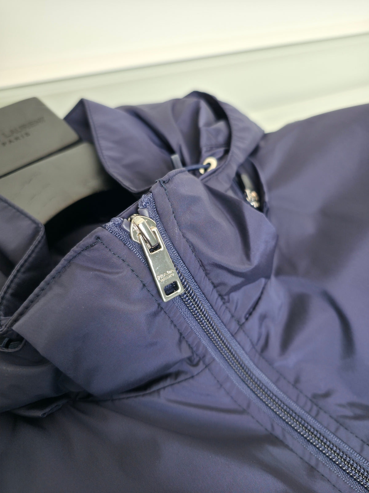 Black and Dark Blue Jacket - Size 56 - FashionHype.xyz