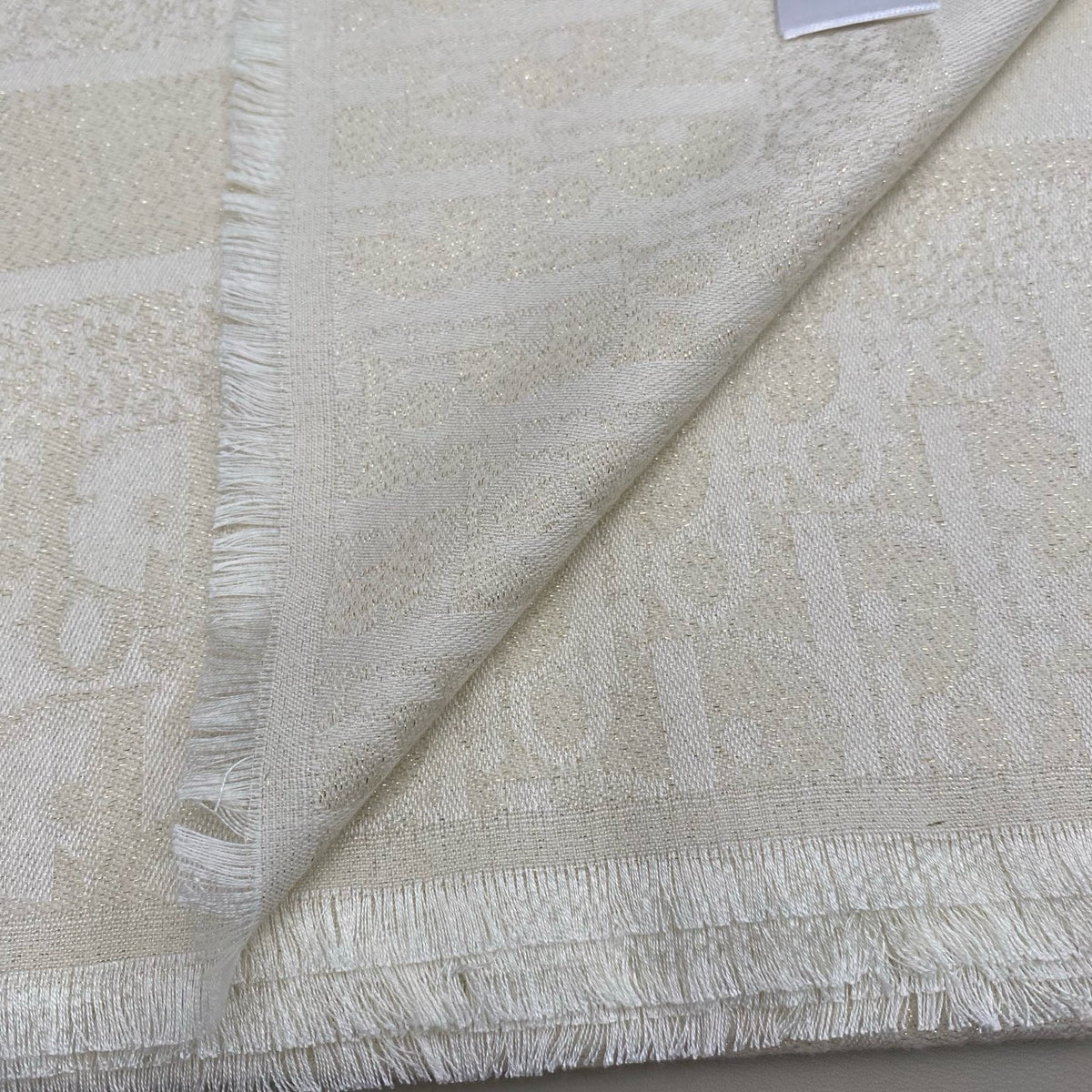Black and Beige Scarf