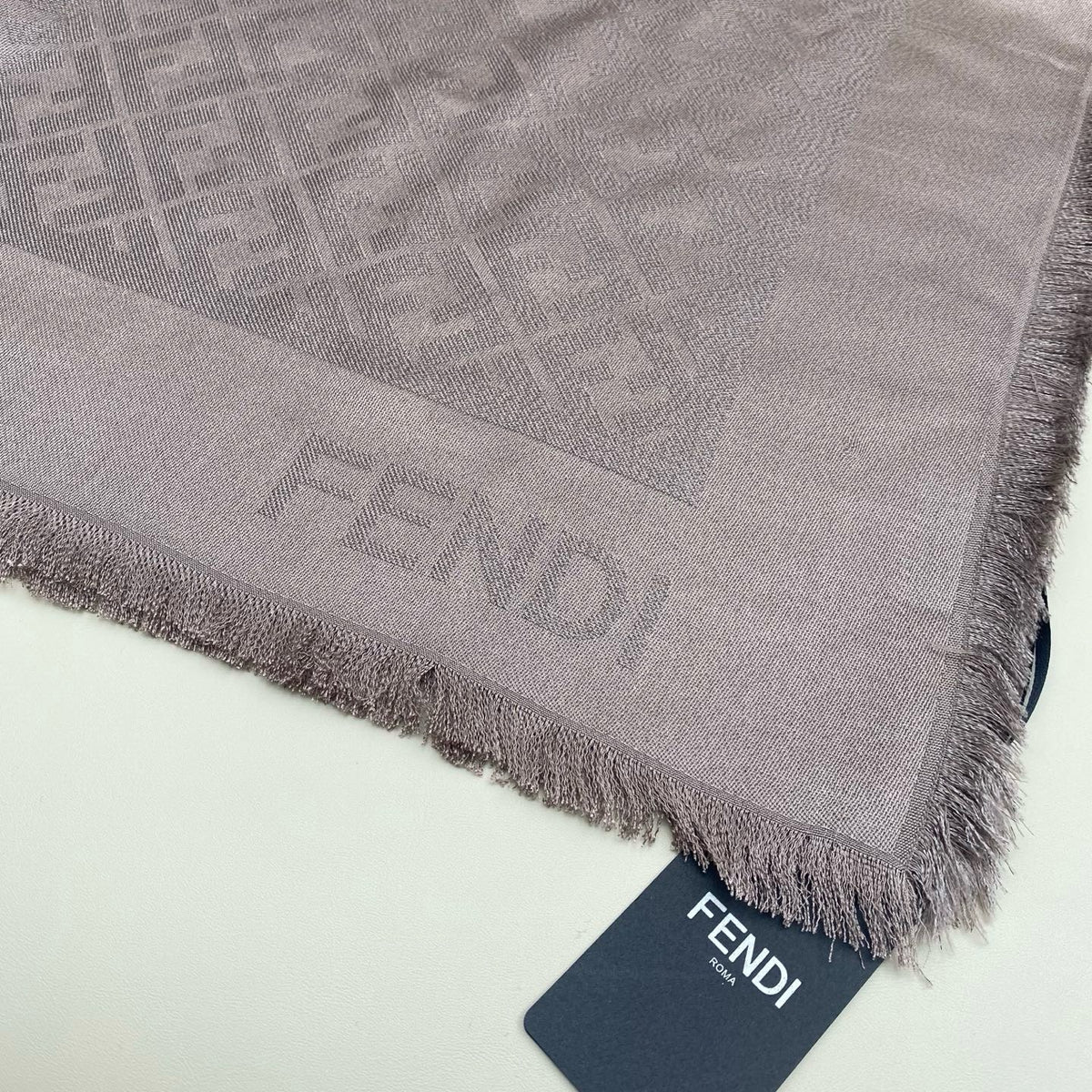 Black and Purple Scarf
