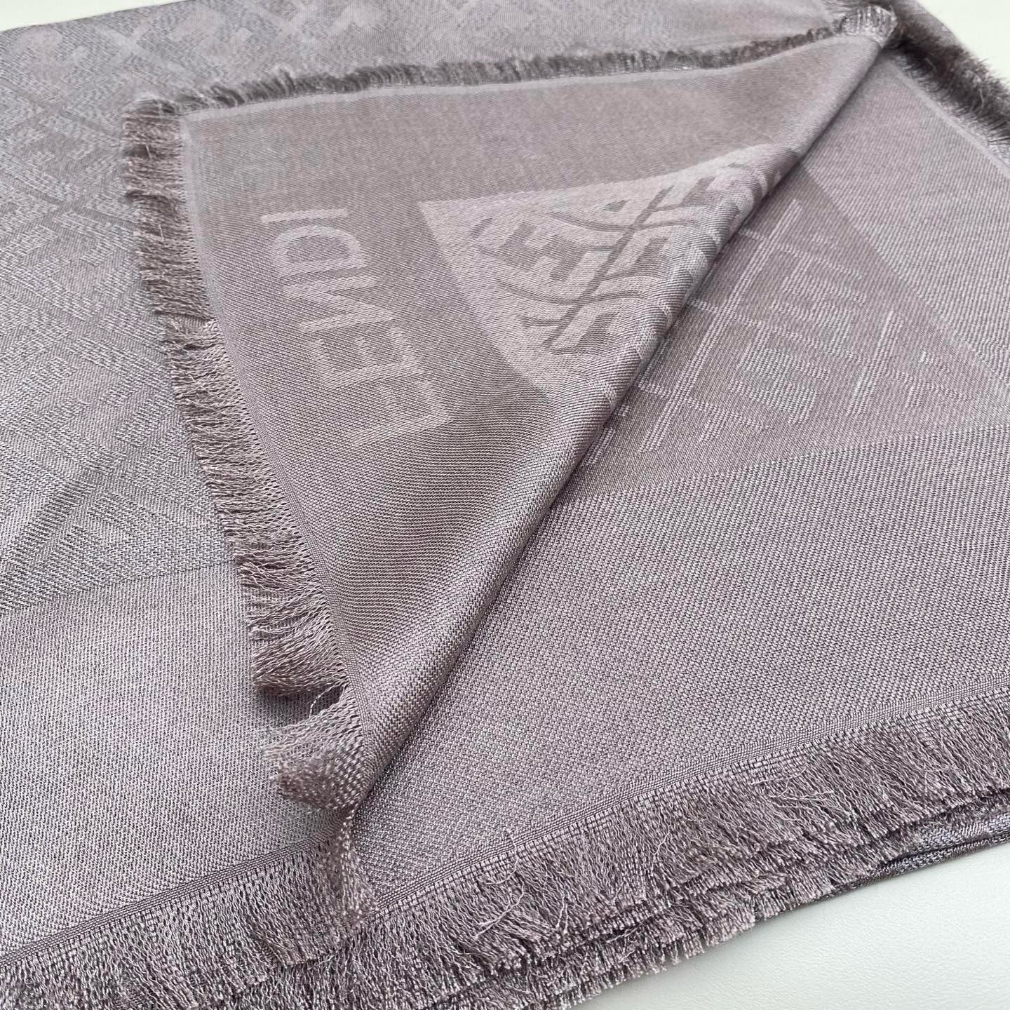 Black and Purple Scarf