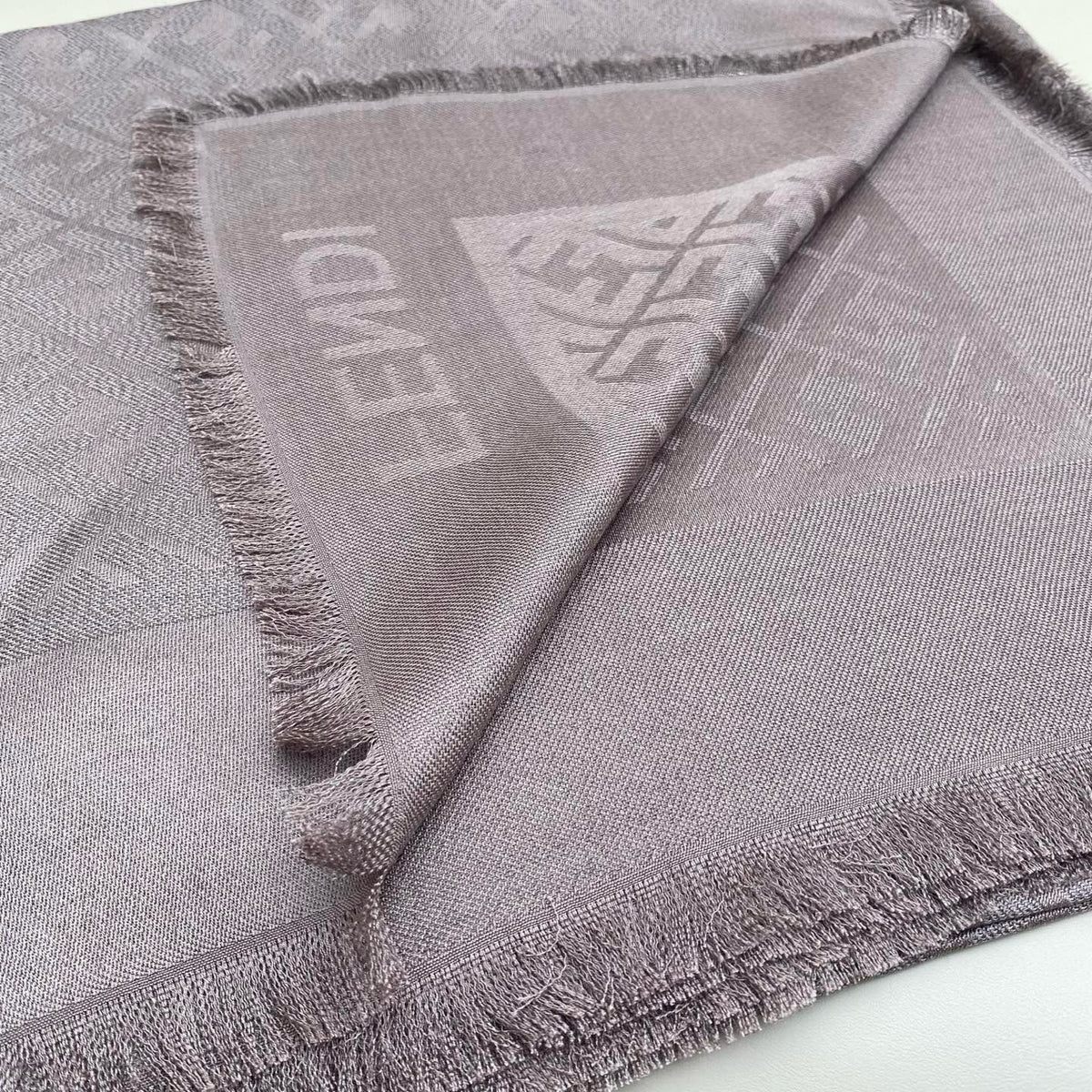 Black and Purple Scarf