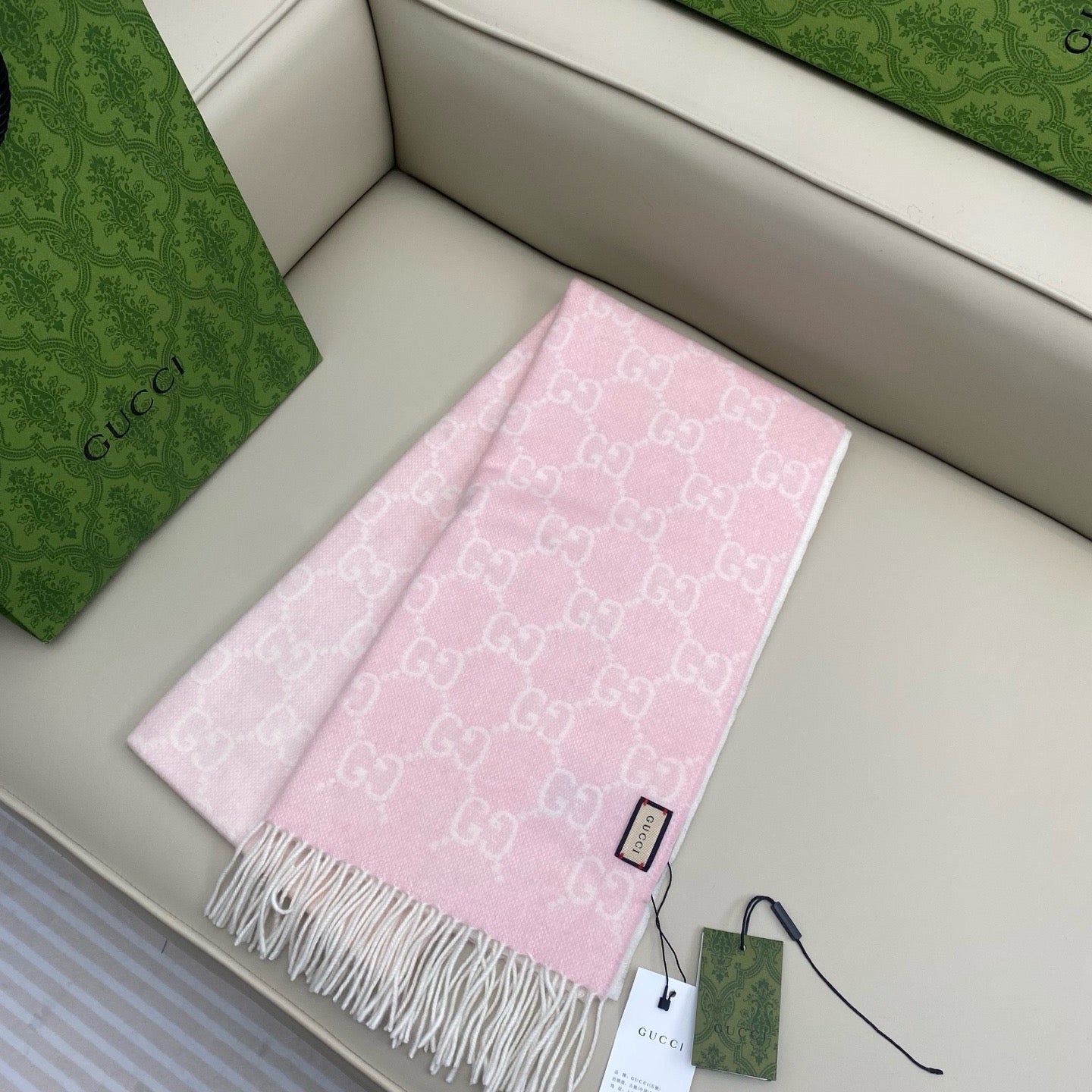 Pink Scarf