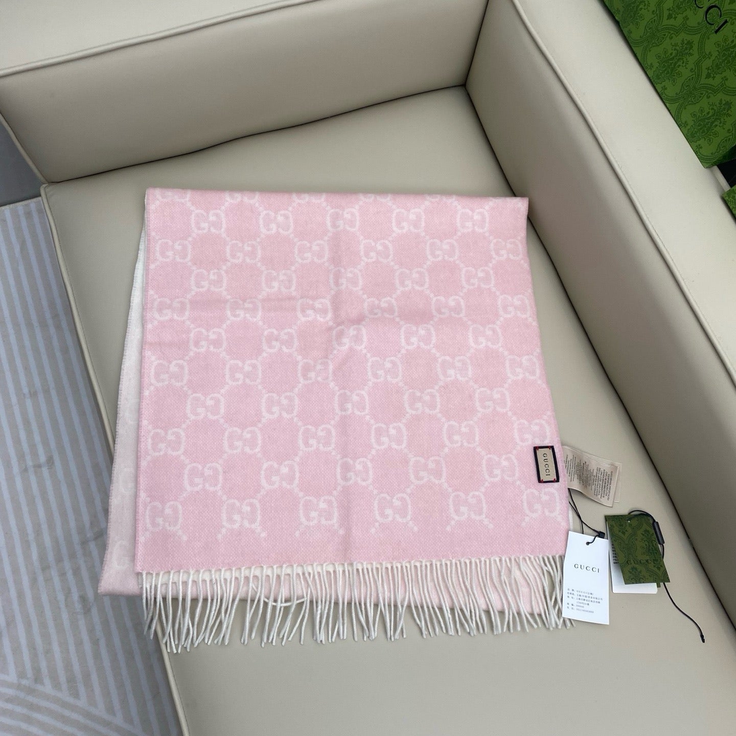 Pink Scarf