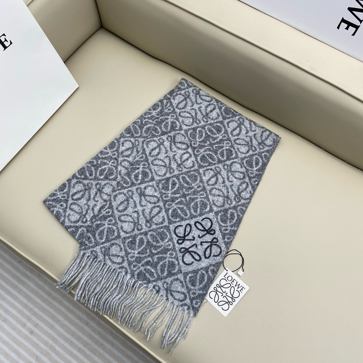 Grey Scarf