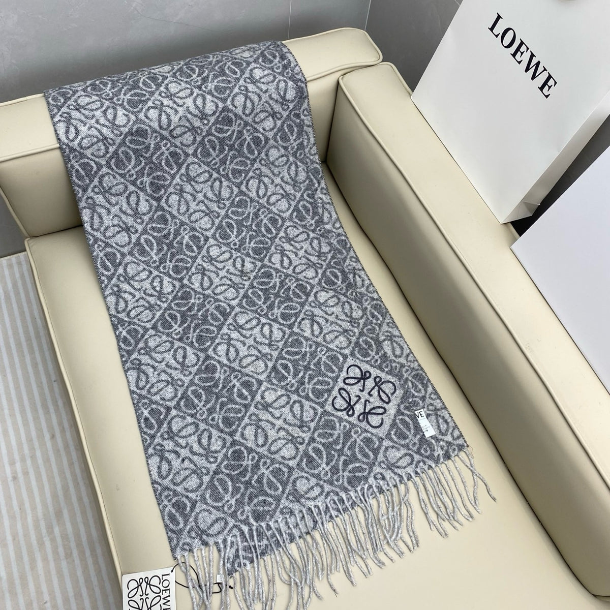 Grey Scarf