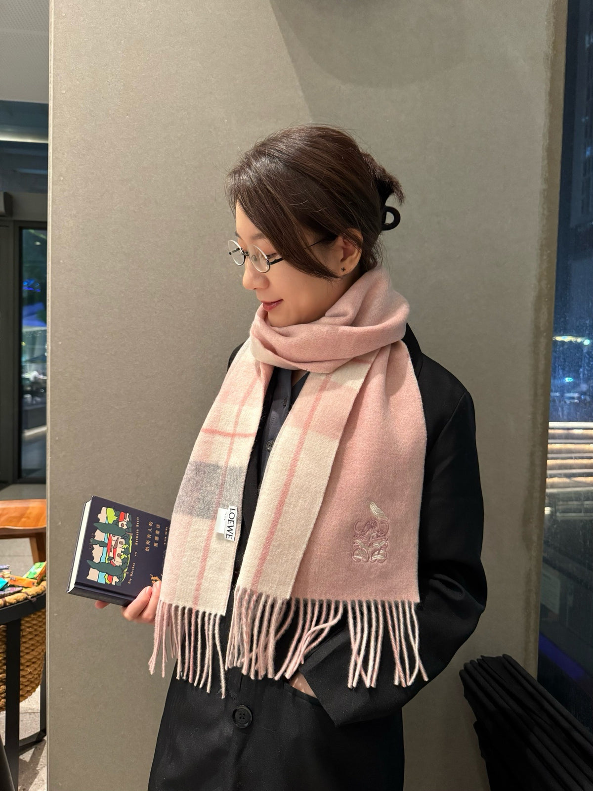 Pink and Rose Scarf