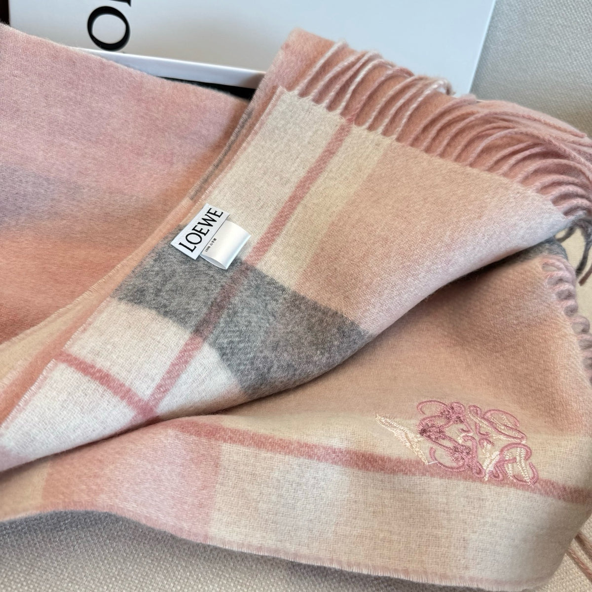 Pink and Rose Scarf