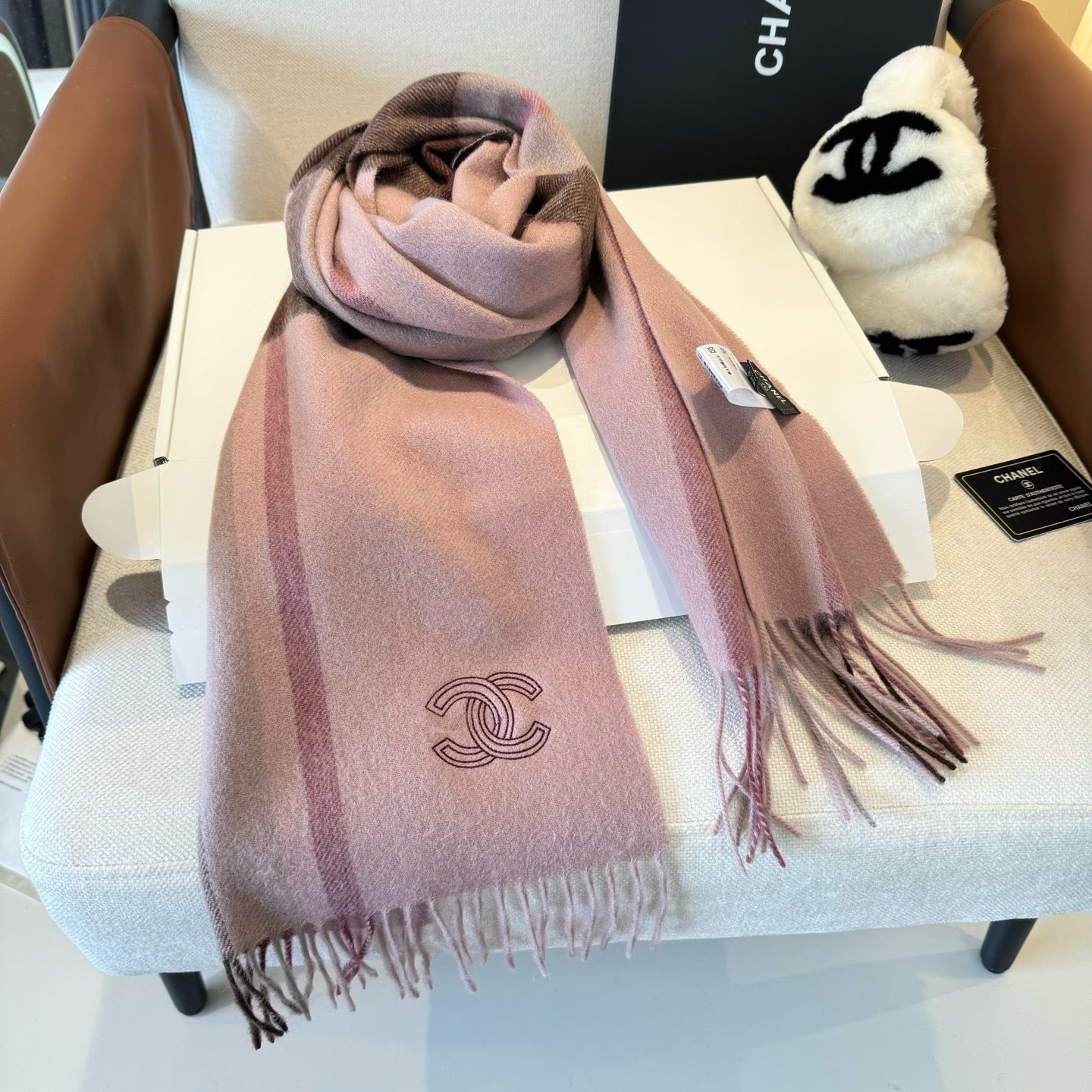 Pink Scarf