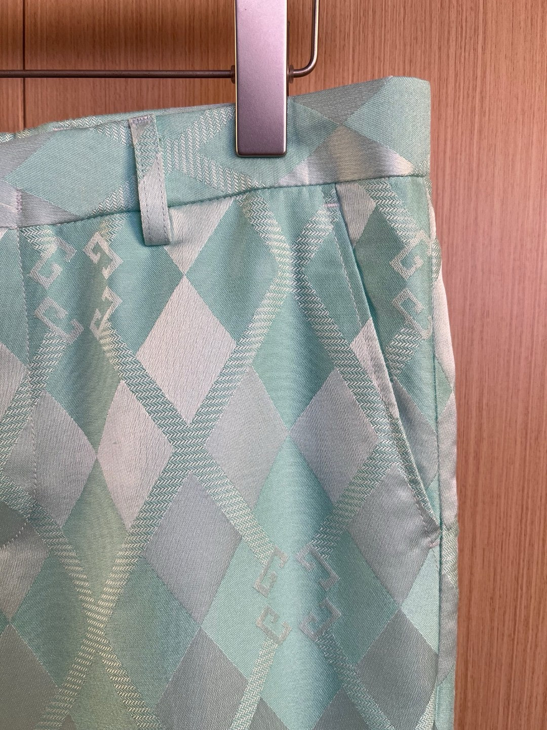 Light Green Jacket and Pant Suit - Size 54/ 33