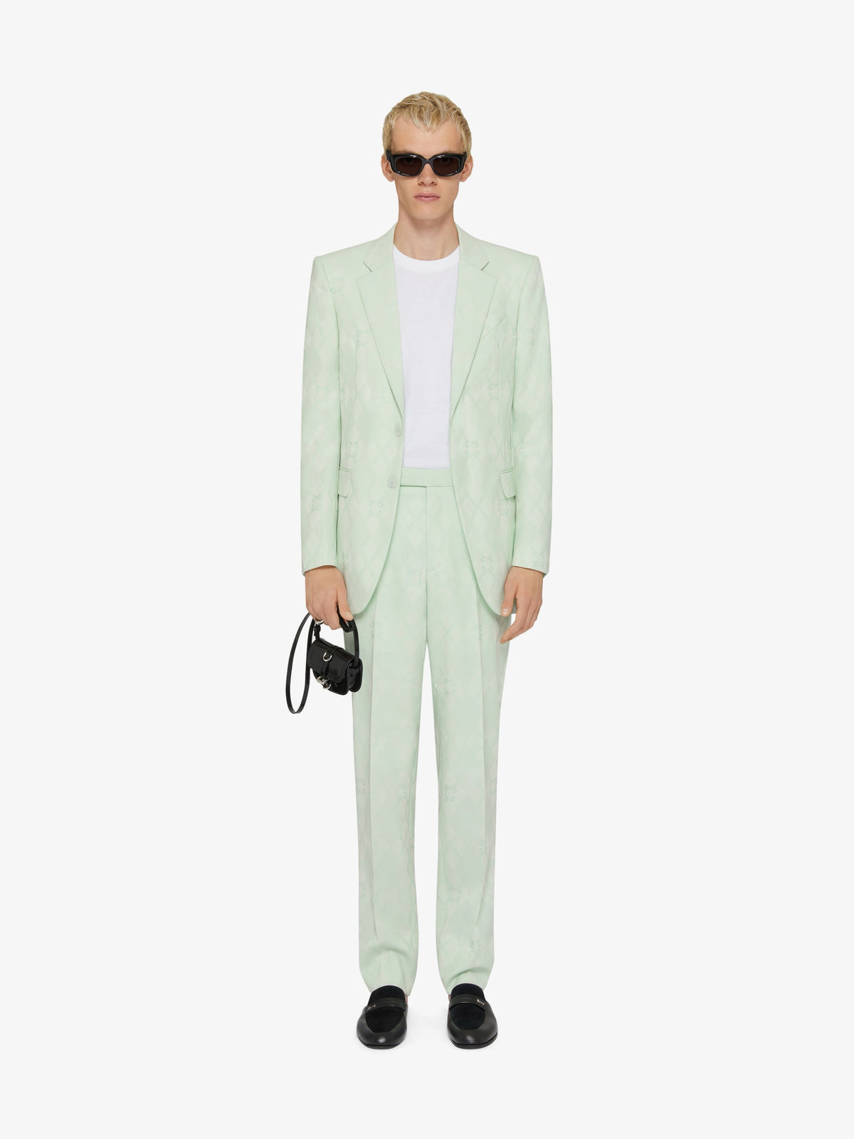 Light Green Jacket and Pant Suit - Size 54/ 33