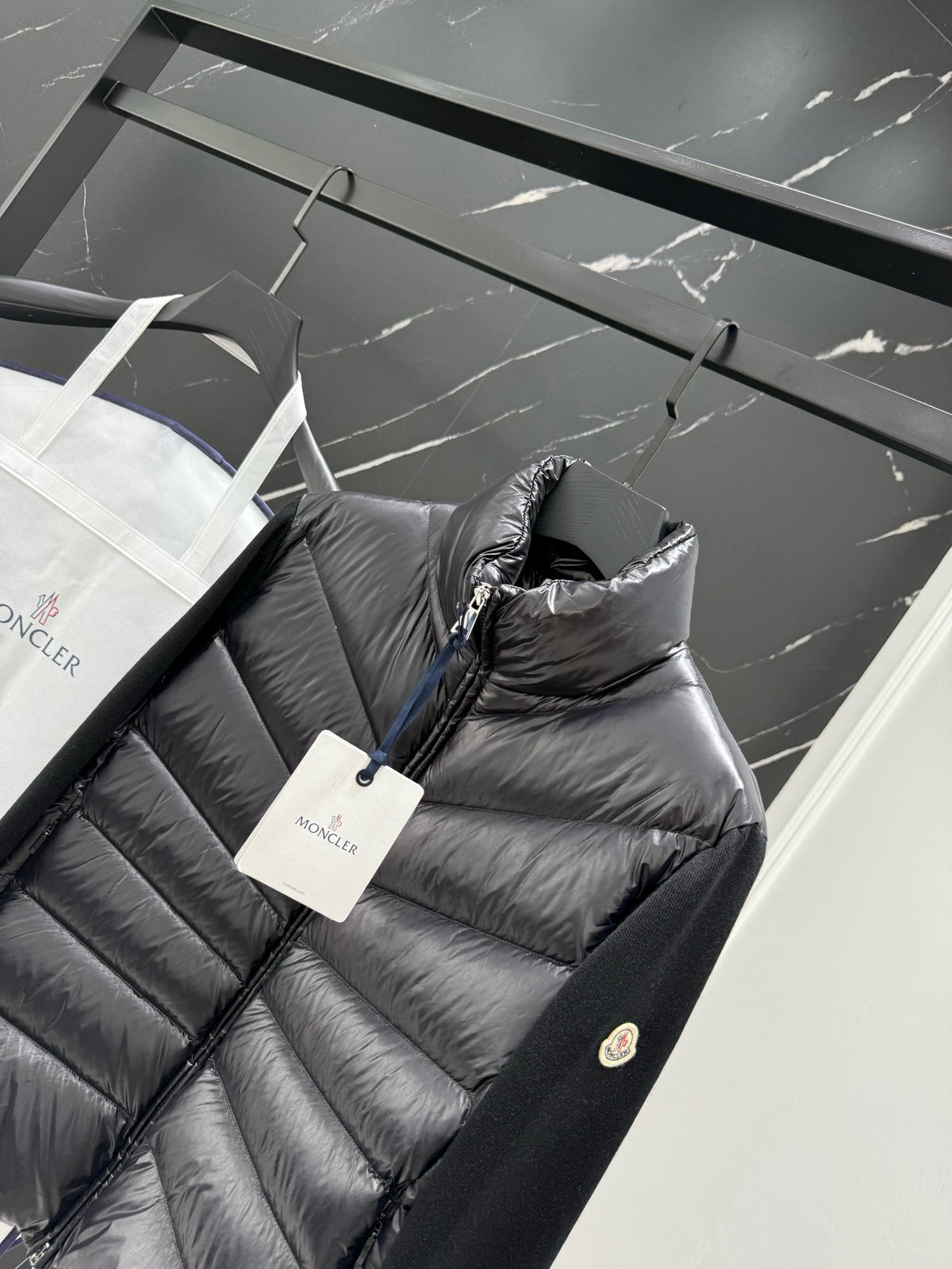 Black and White Jacket - Size XL - FashionHype.xyz