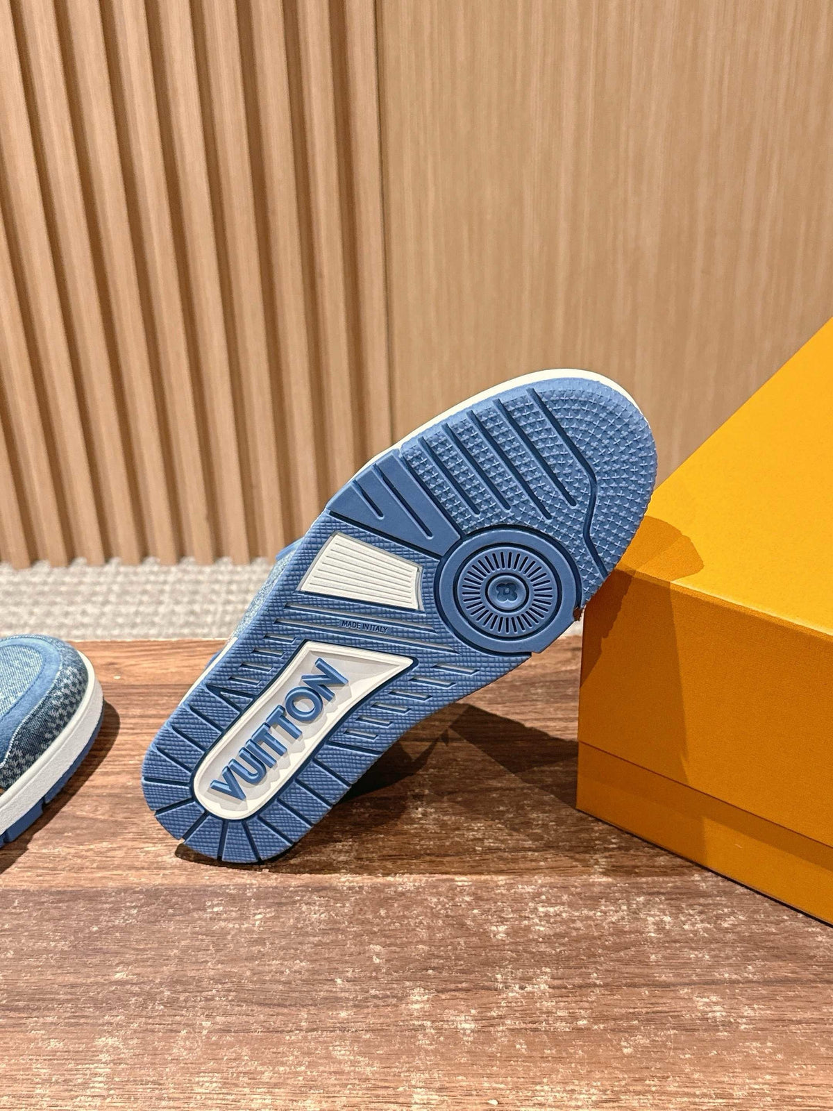 Blue and Black Shoes - FashionHype.xyz
