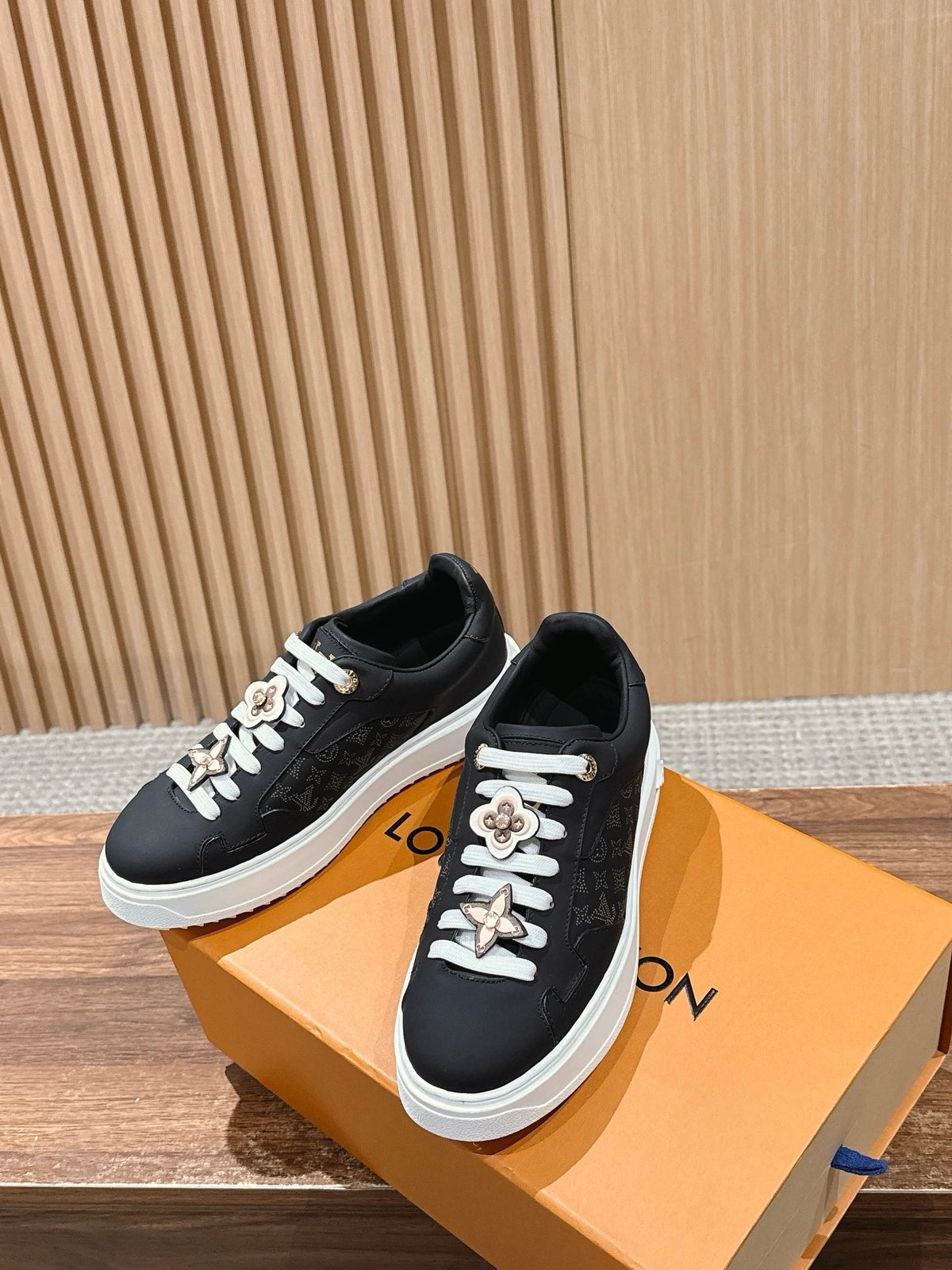 Black and White Shoes