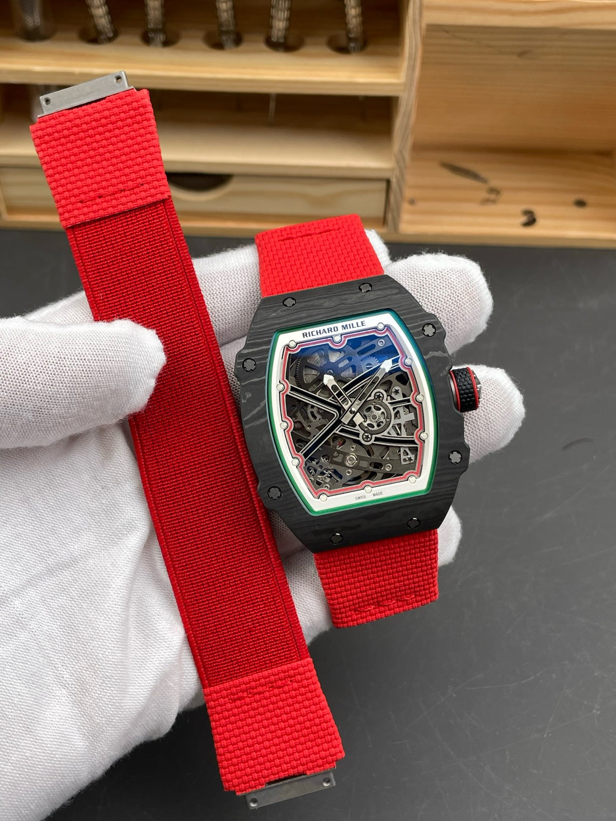 Red Black Watch - FashionHype.xyz