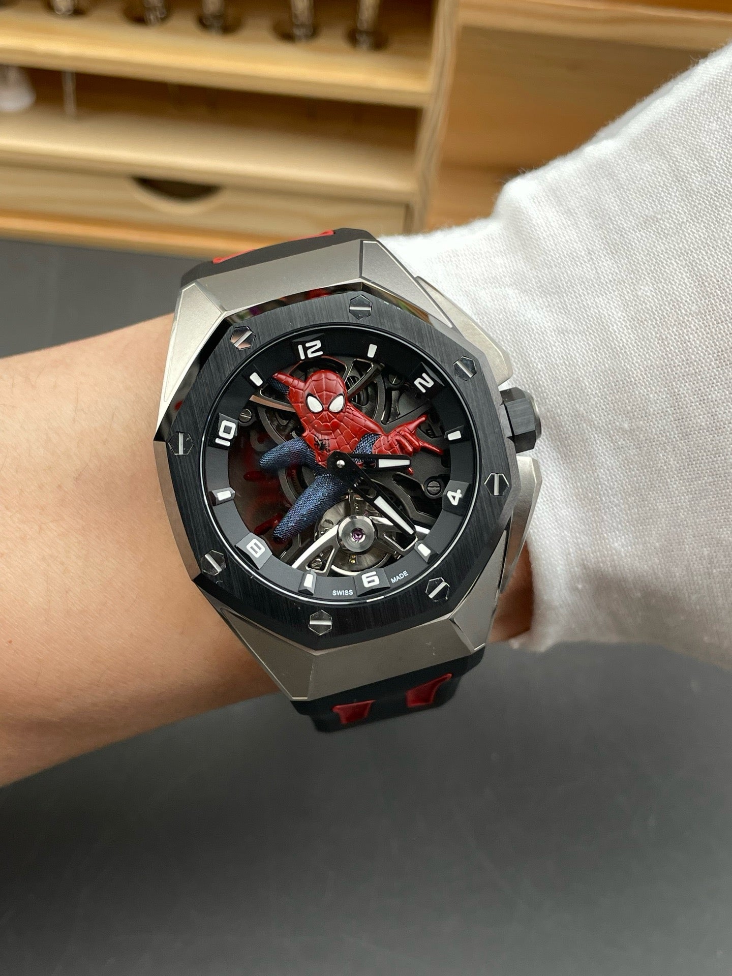 Black Silver Watch