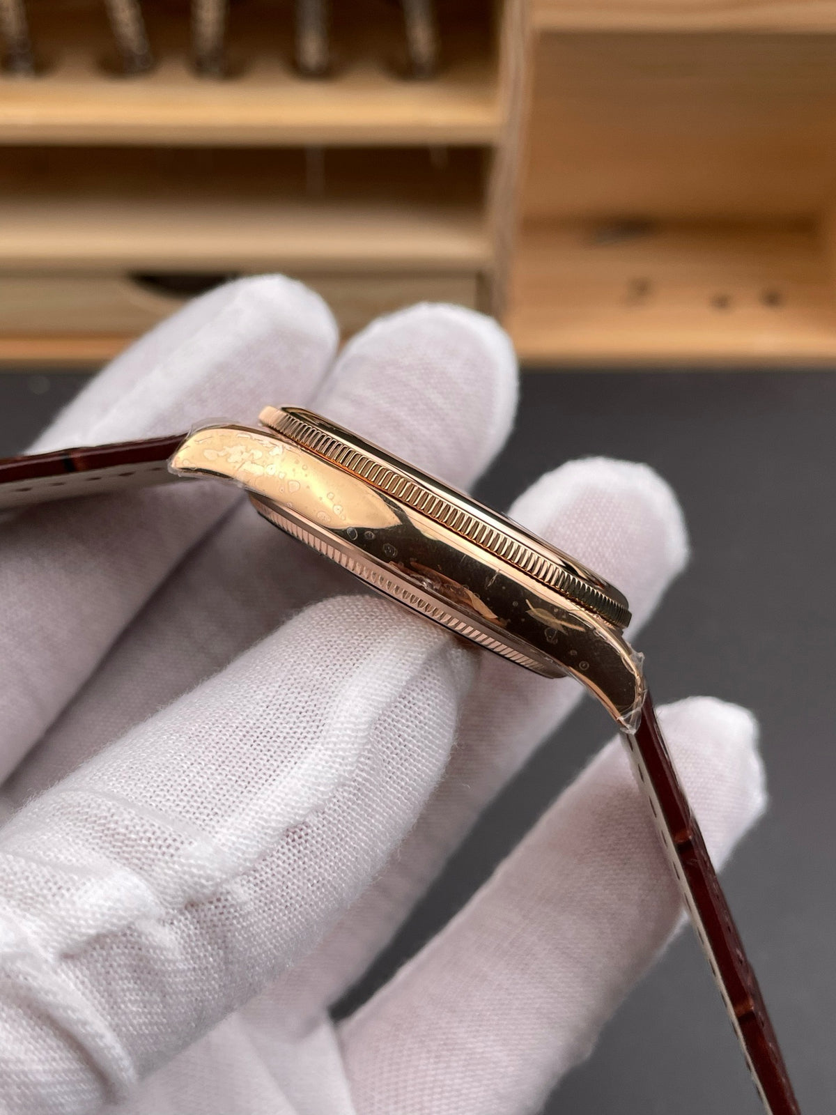Rose Gold Watch