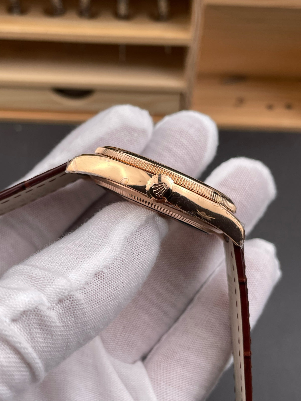 Rose Gold Watch