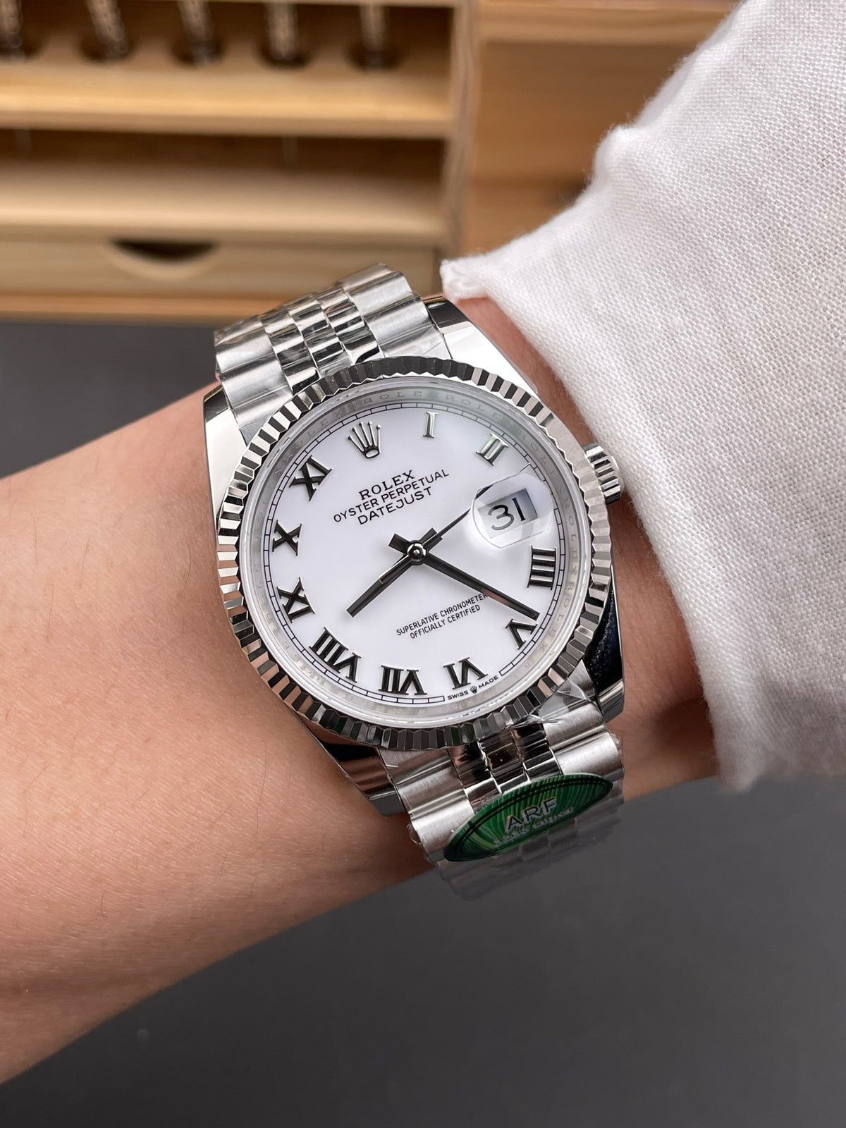 Silver Watch