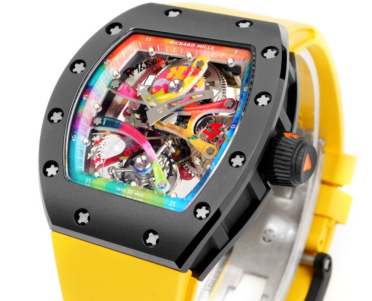 Black and Yellow Watch