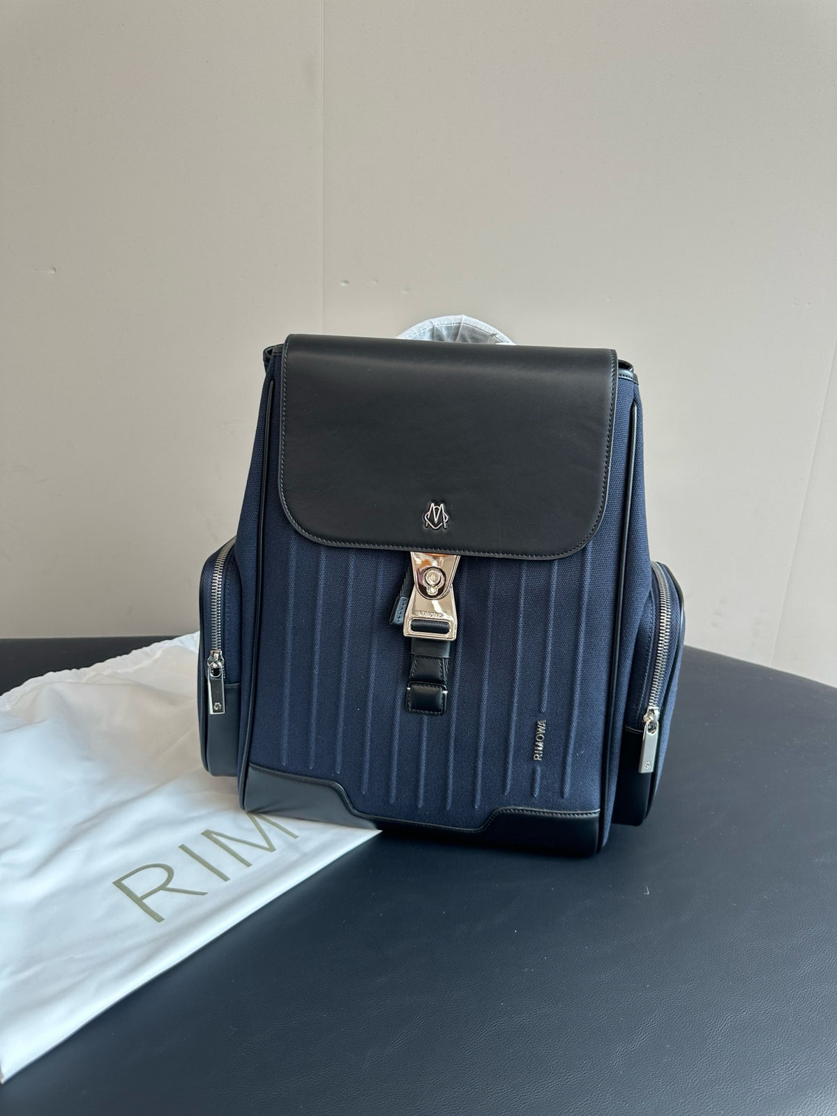 Green and Blue Backpack
