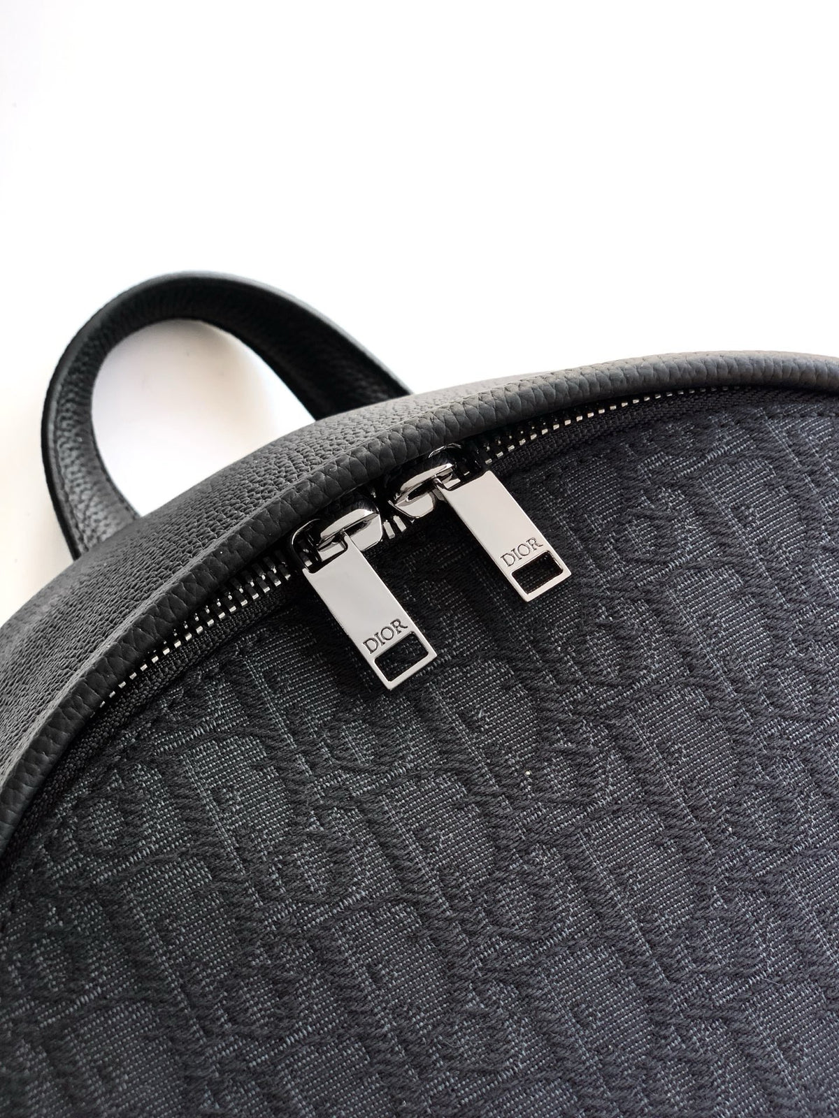 Dark Blue and Black Backpack