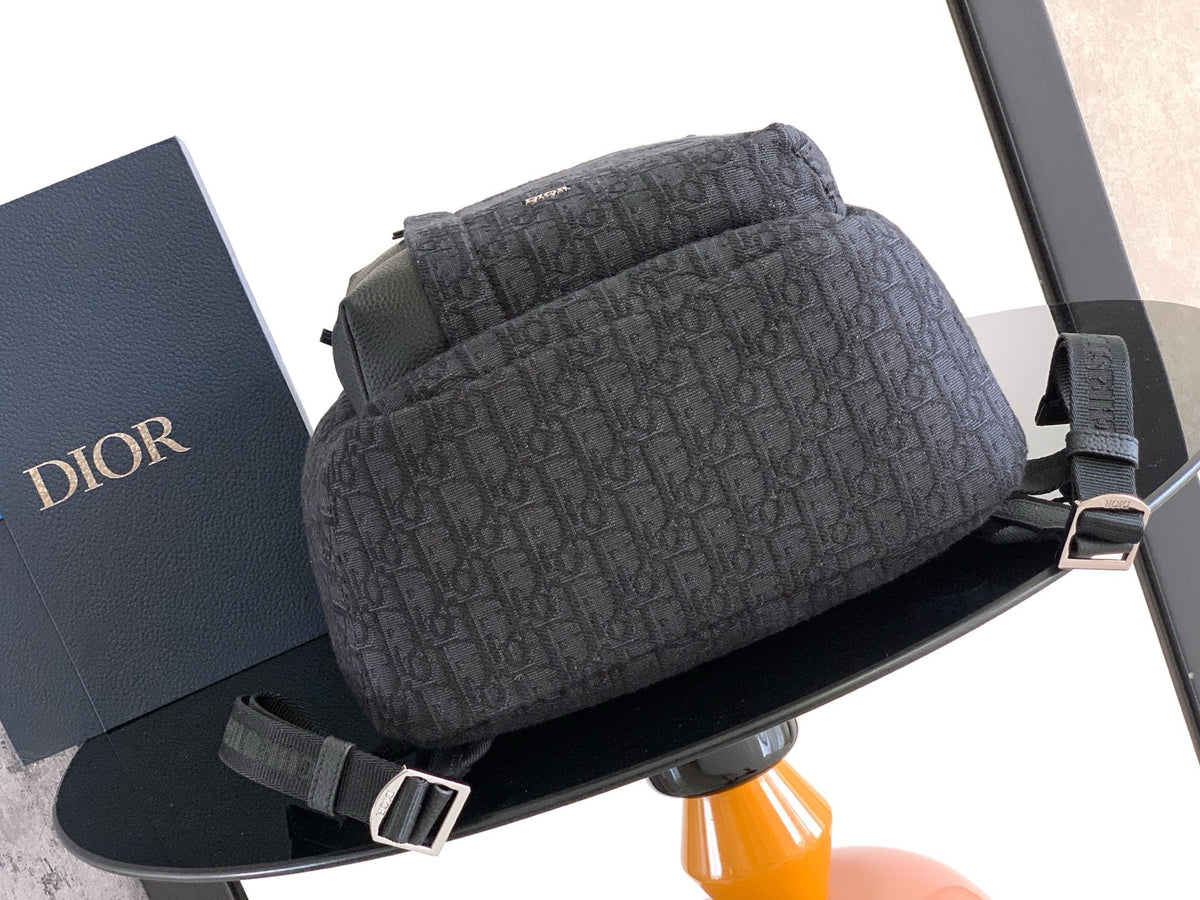 Black and Beige Backpack - FashionHype.xyz