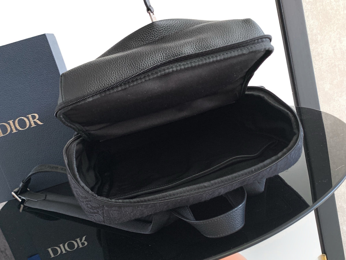 Black and Beige Backpack - FashionHype.xyz