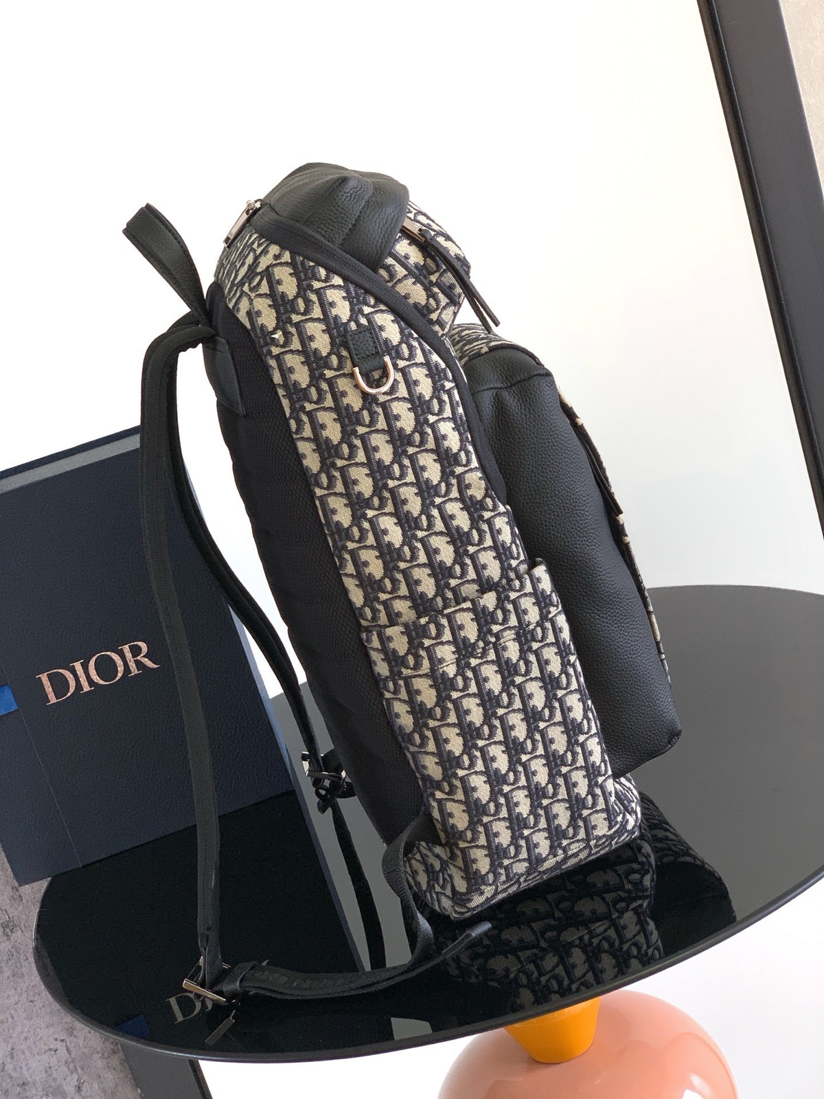 Black and Beige Backpack - FashionHype.xyz