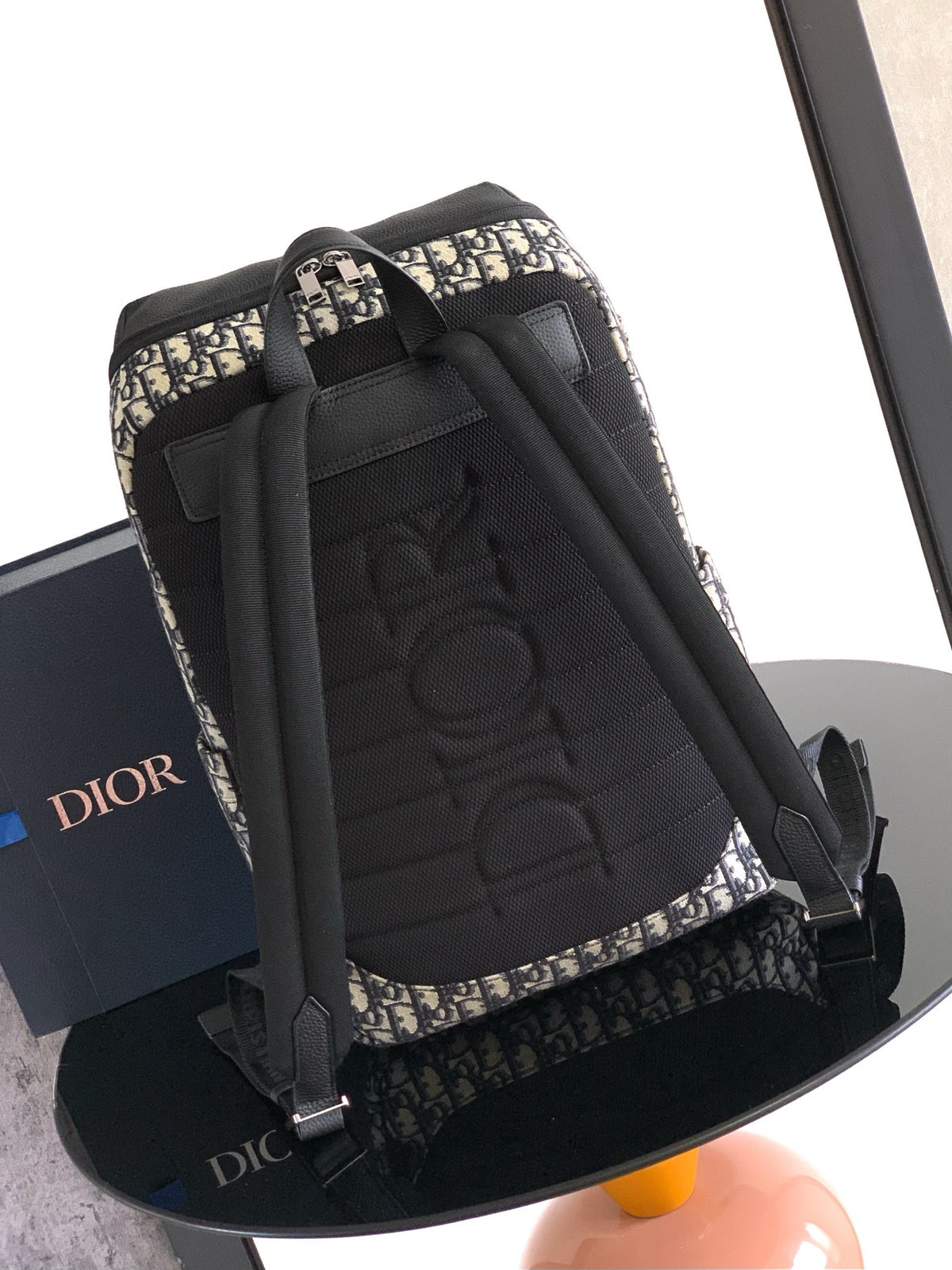Black and Beige Backpack - FashionHype.xyz