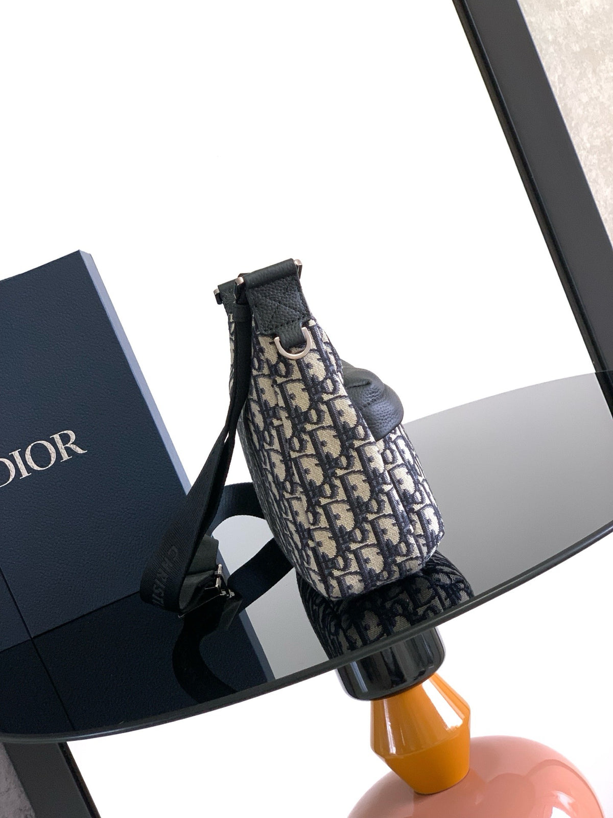 Black and Beige Bag