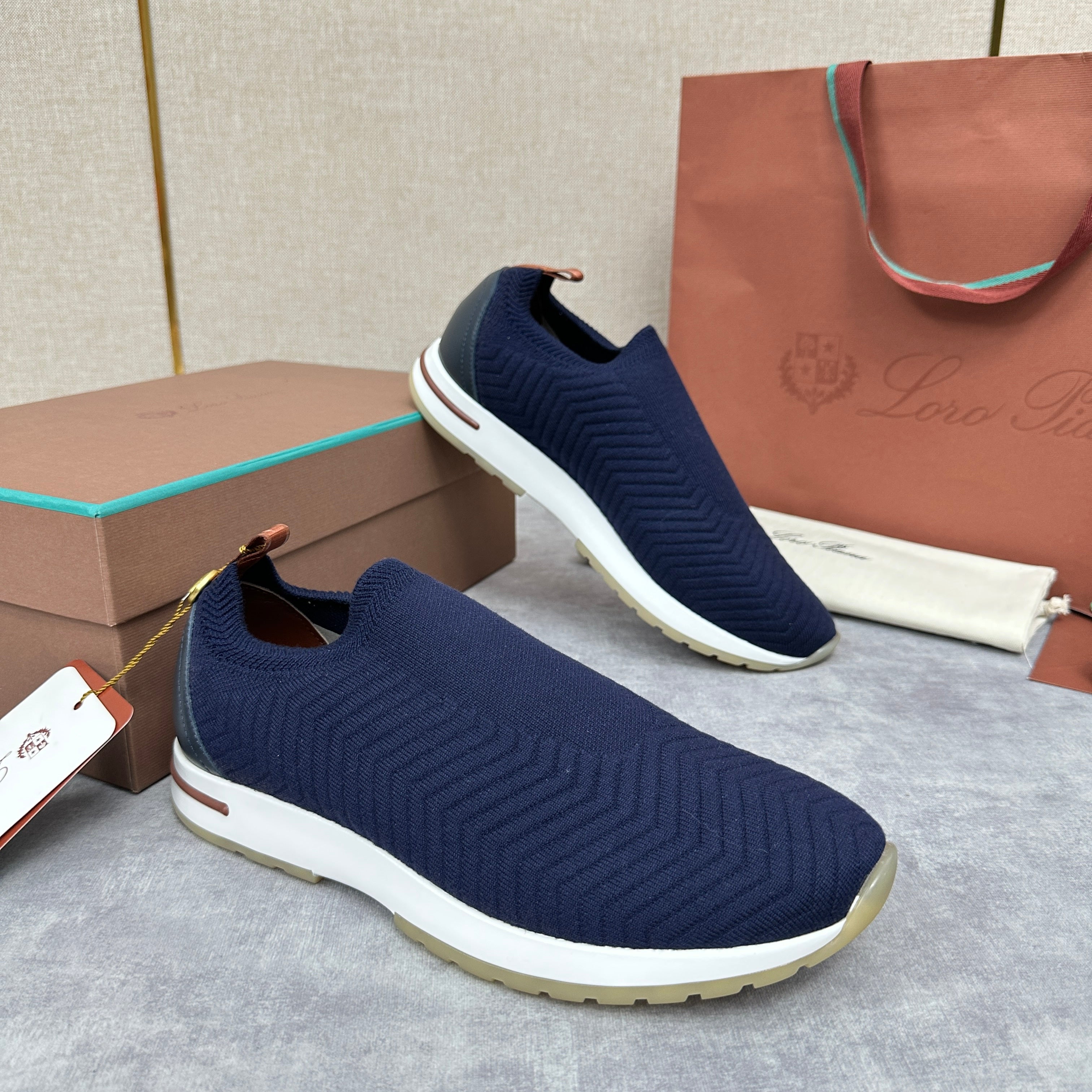 Rust, Forest Green, Navy Shoes
