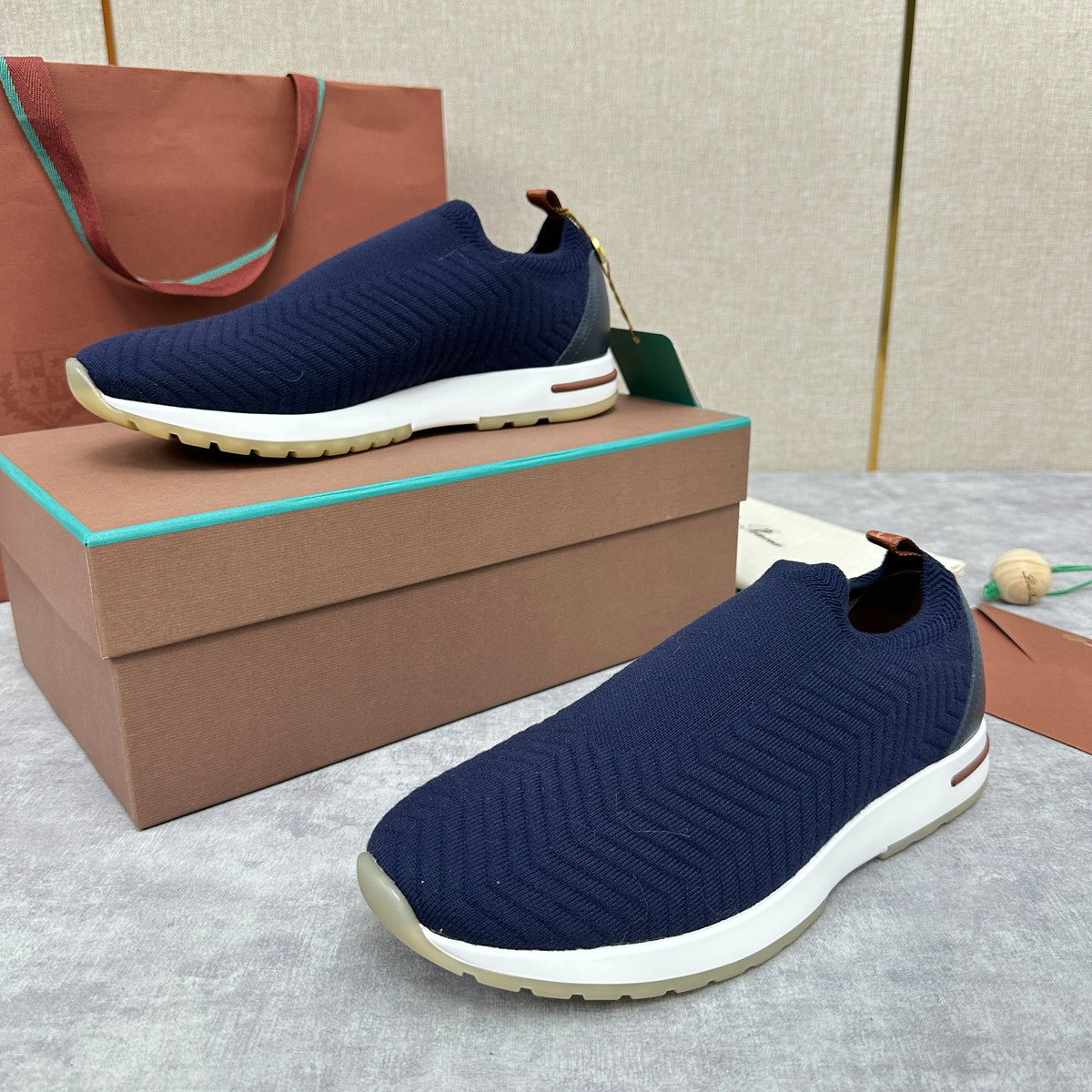 Rust, Forest Green, Navy Shoes