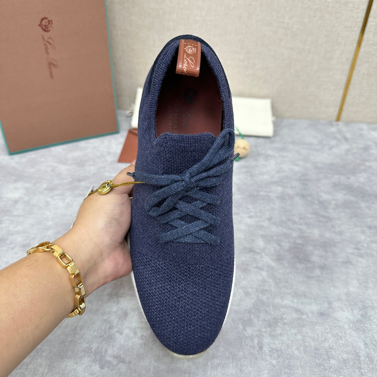 Grey, Brown, Navy blue and Dark brown Shoes - FashionHype.xyz