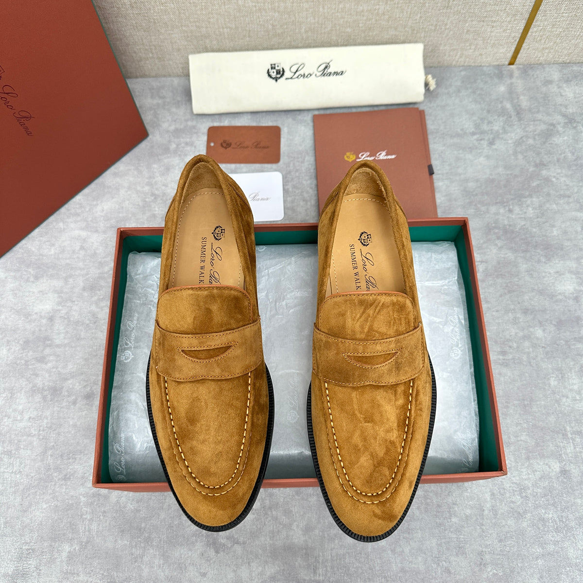 White and Brown Shoes