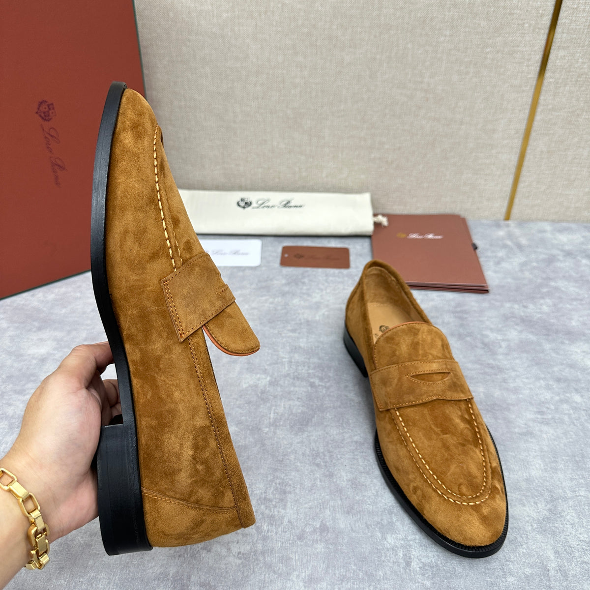 White and Brown Shoes