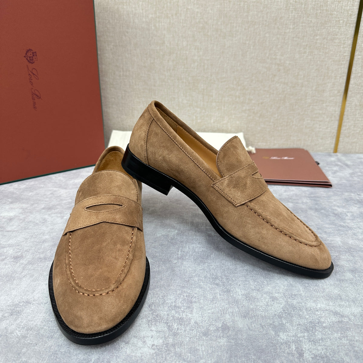 Dark green and Brown Shoes - FashionHype.xyz
